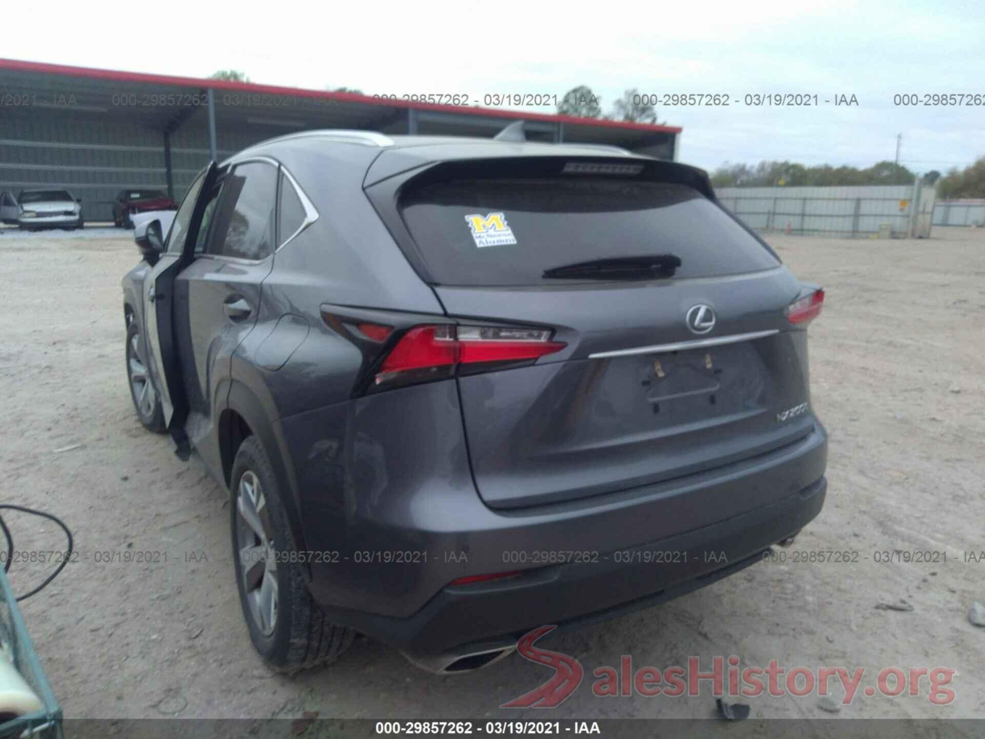 JTJYARBZ5H2077332 2017 LEXUS NX