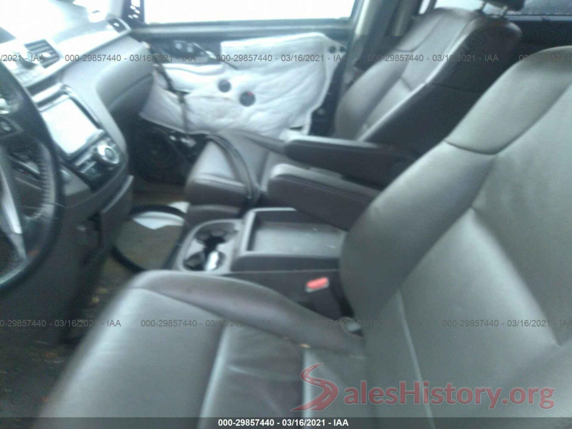 5FNRL5H66GB033892 2016 HONDA ODYSSEY