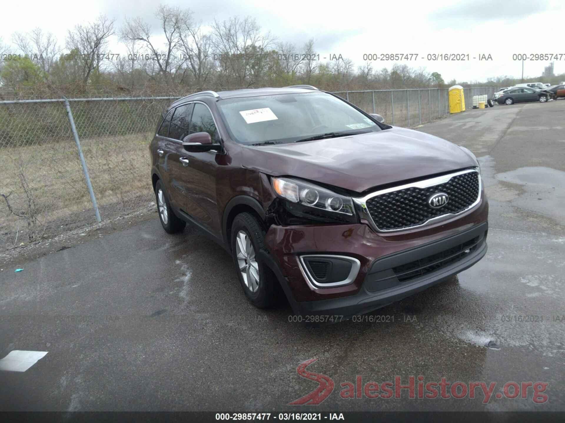 5XYPG4A38GG145043 2016 KIA SORENTO