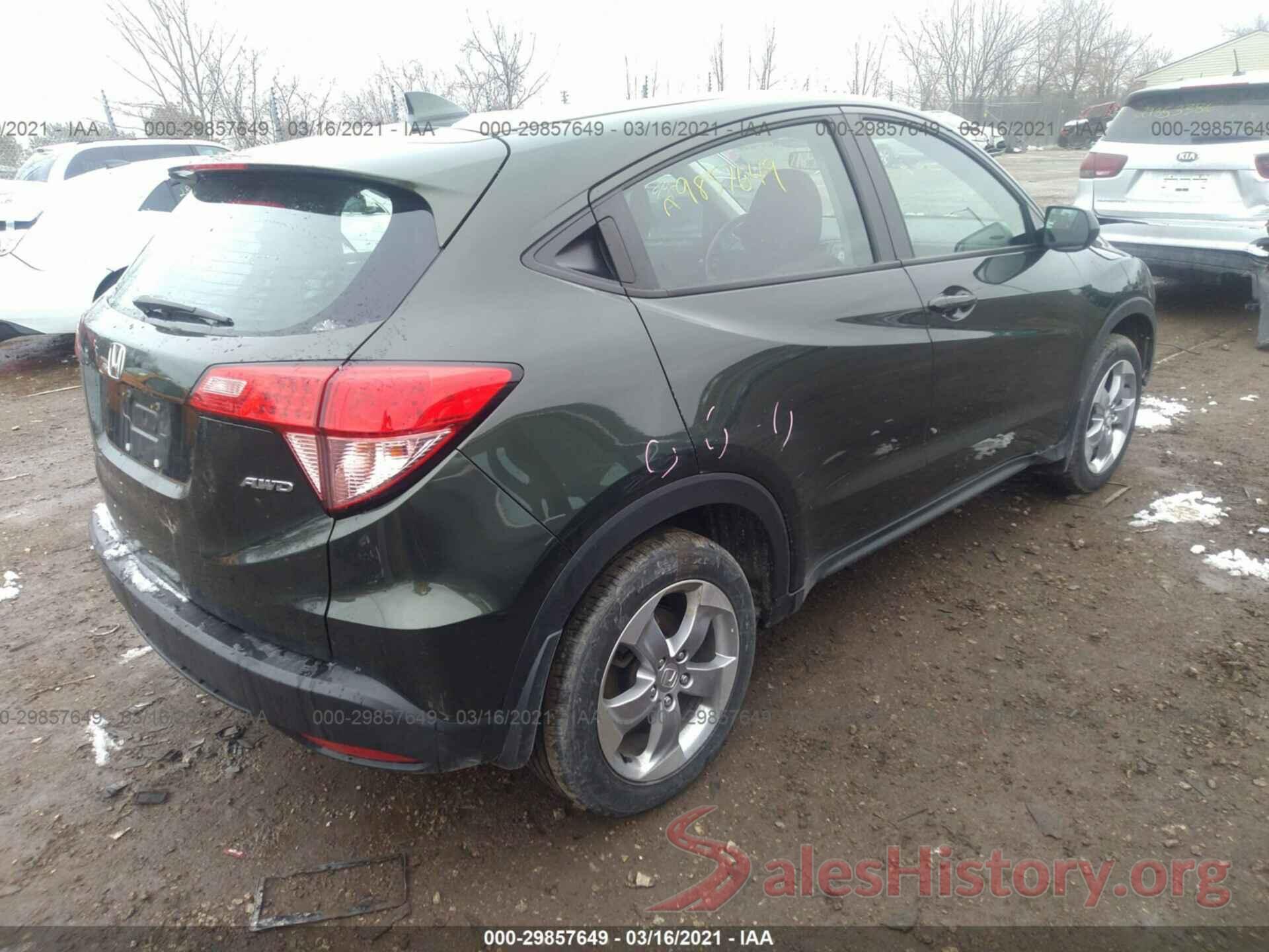 3CZRU6H30HG707274 2017 HONDA HR-V