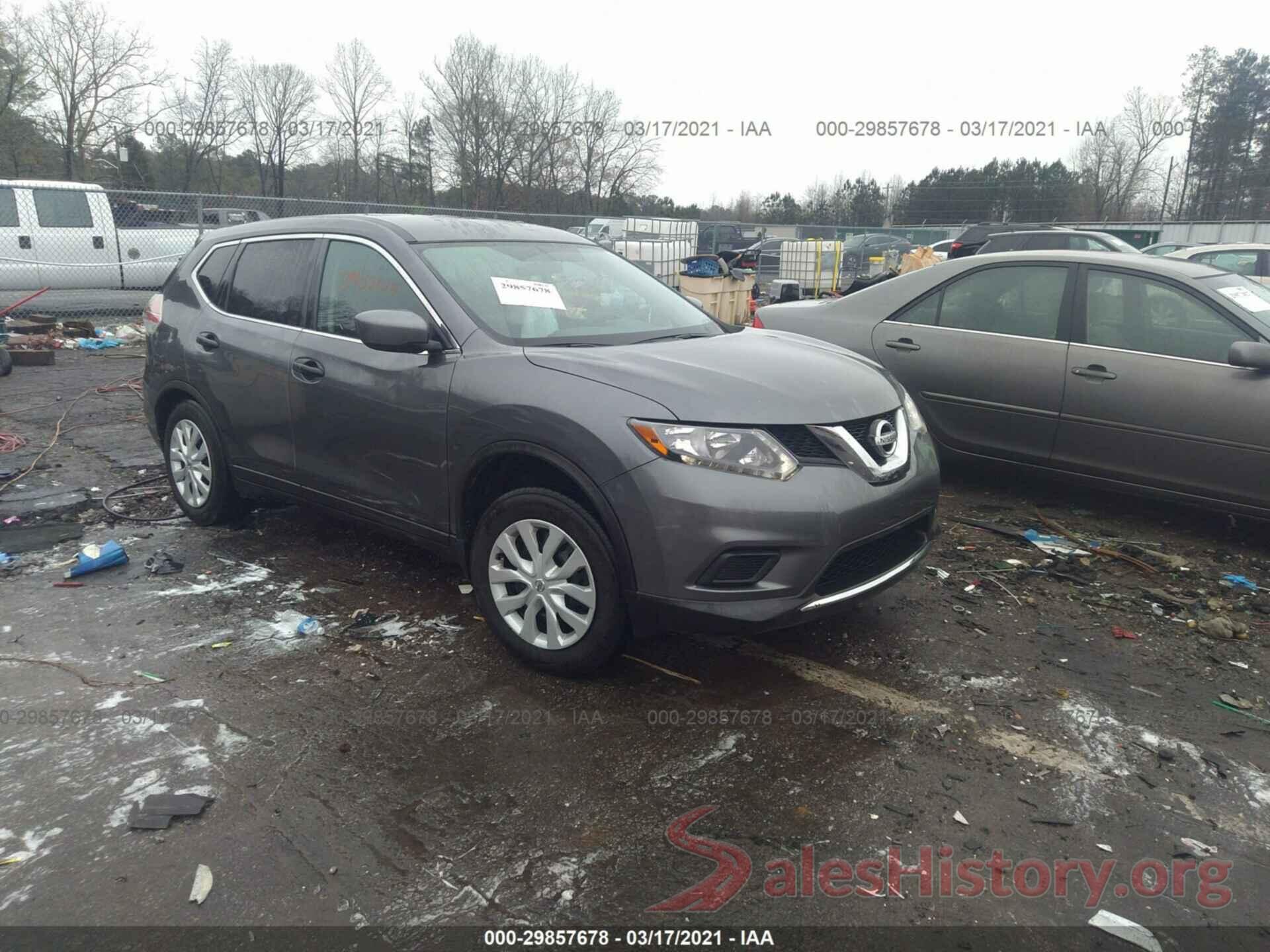 5N1AT2MN0GC923693 2016 NISSAN ROGUE