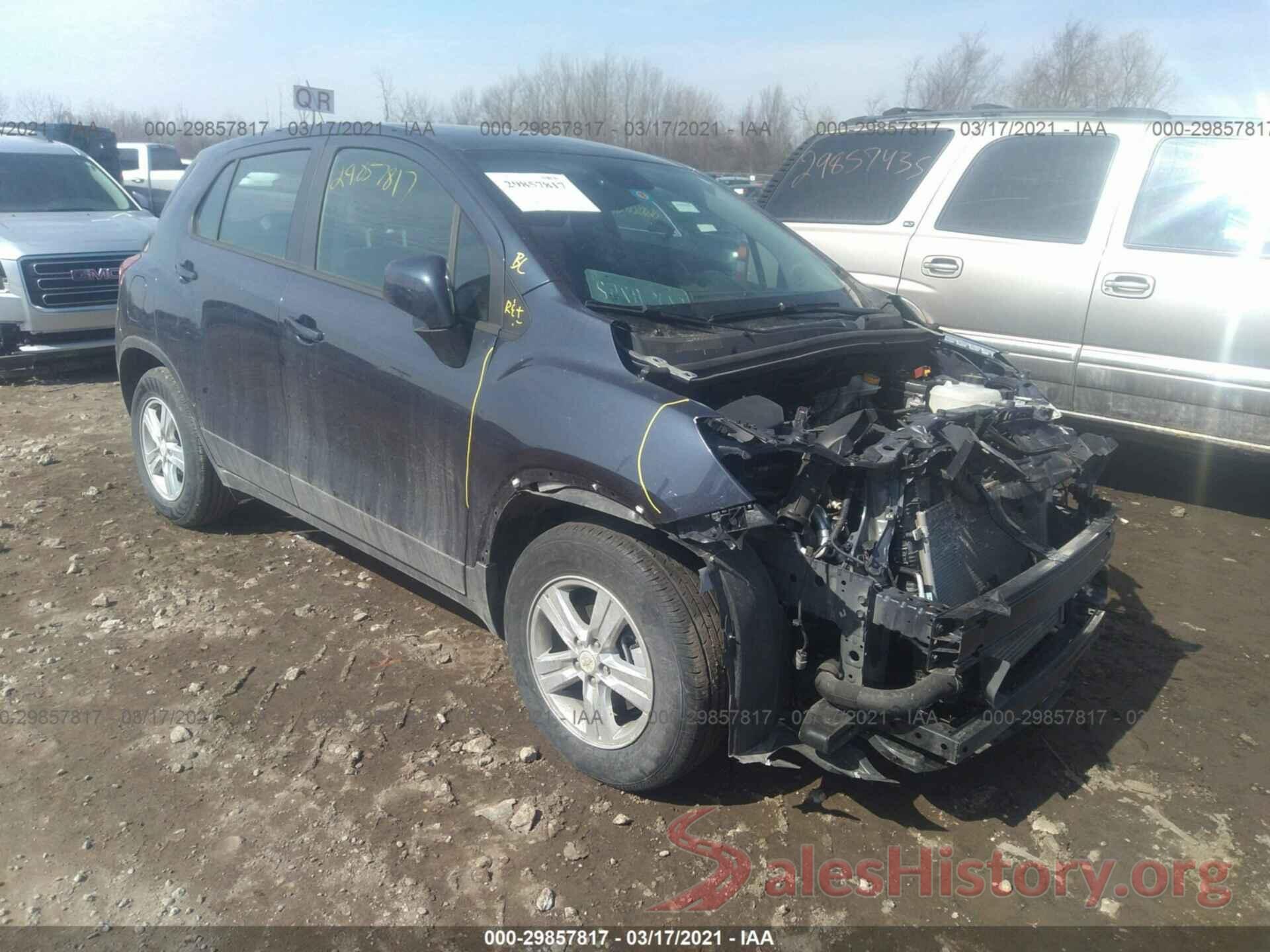 3GNCJKSB0KL275255 2019 CHEVROLET TRAX