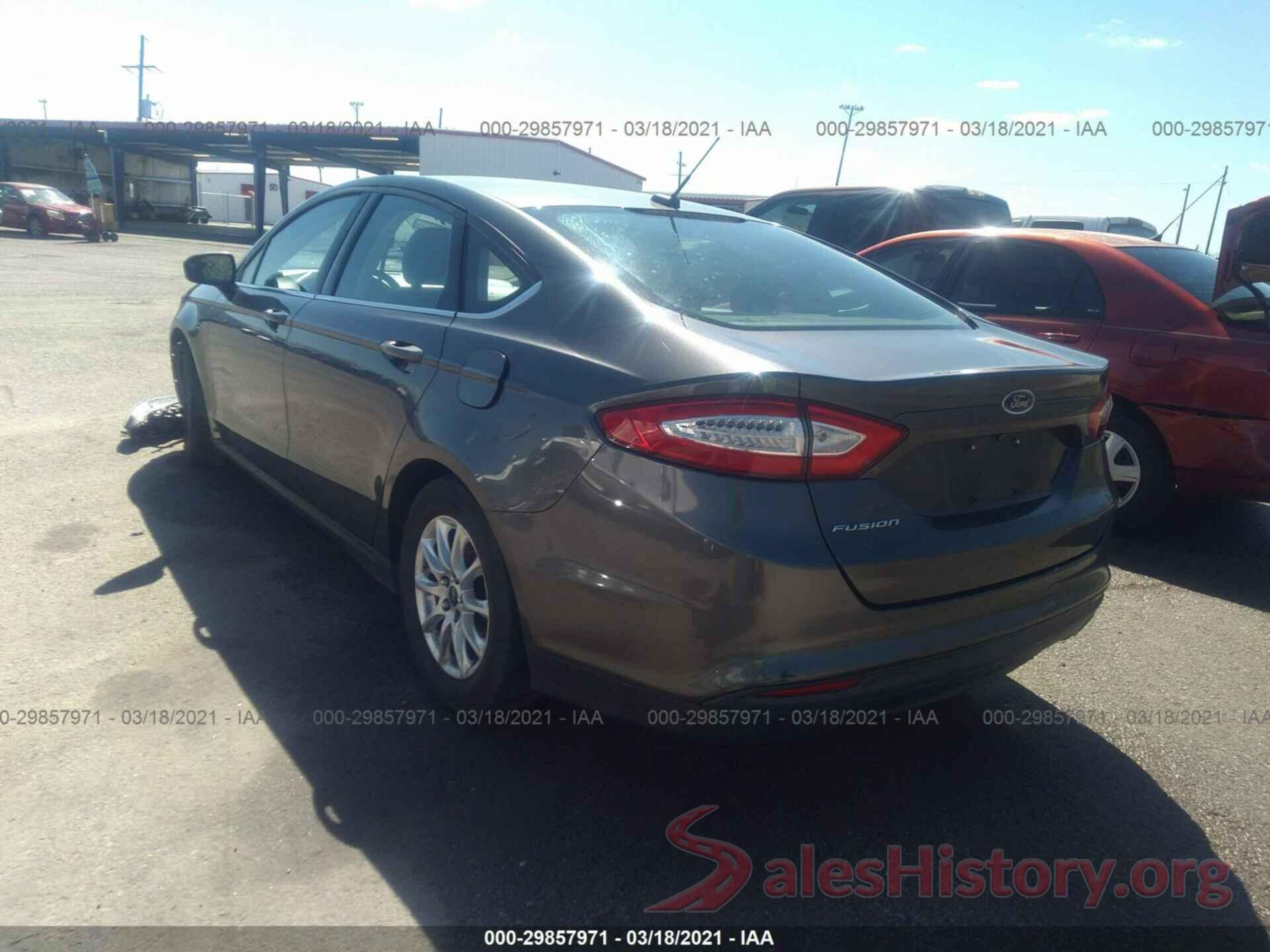 3FA6P0G7XGR292605 2016 FORD FUSION