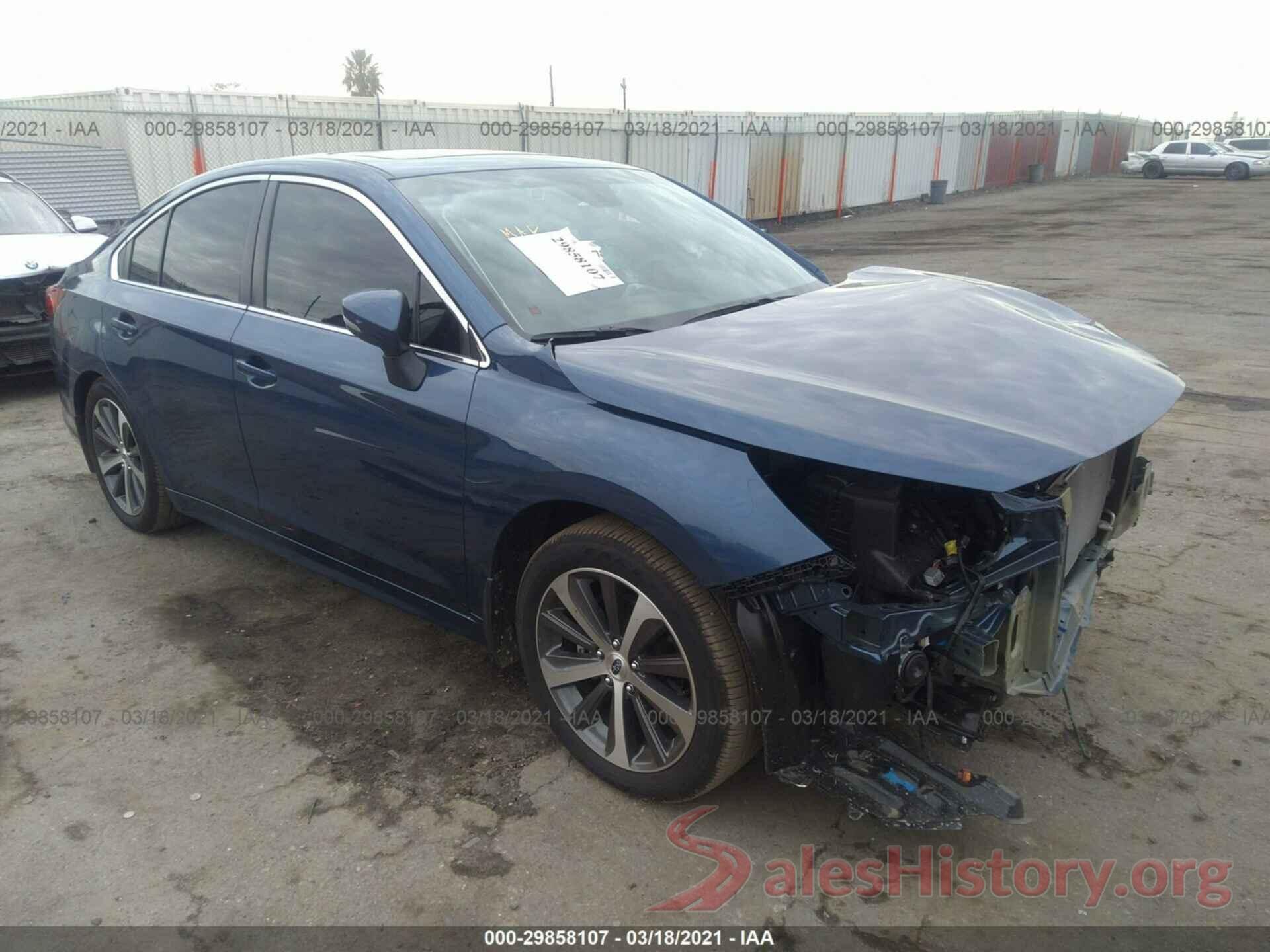 4S3BNAN61K3034611 2019 SUBARU LEGACY