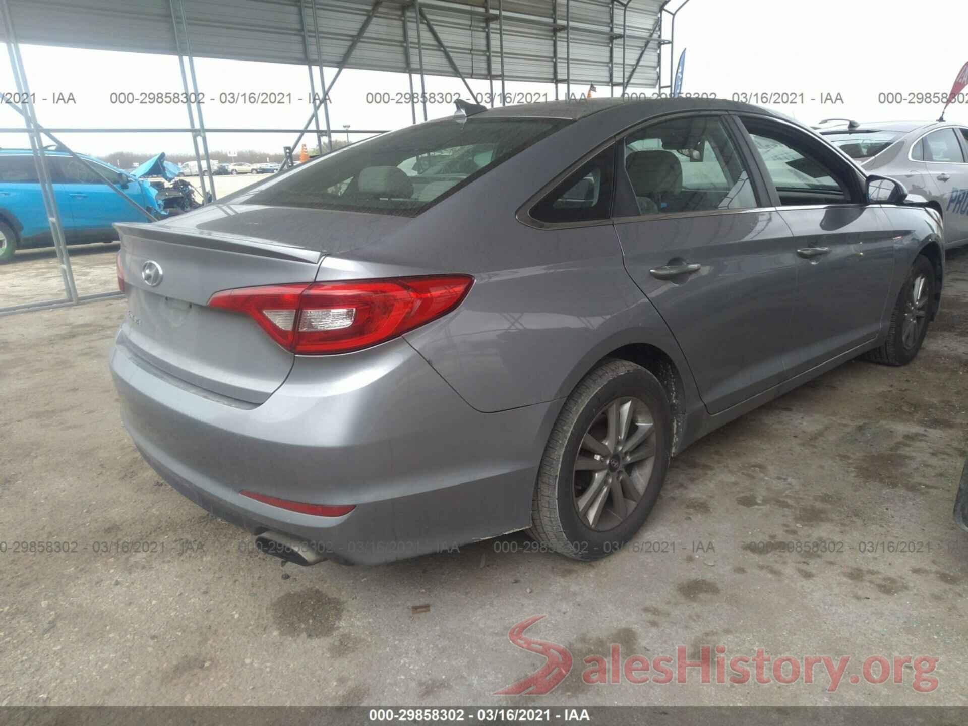 5NPE24AF1HH534357 2017 HYUNDAI SONATA