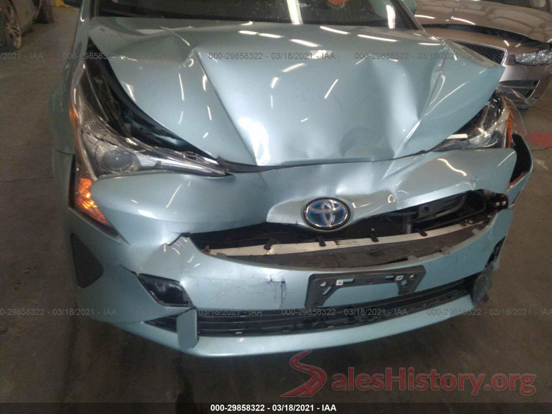 JTDKBRFU5J3063239 2018 TOYOTA PRIUS