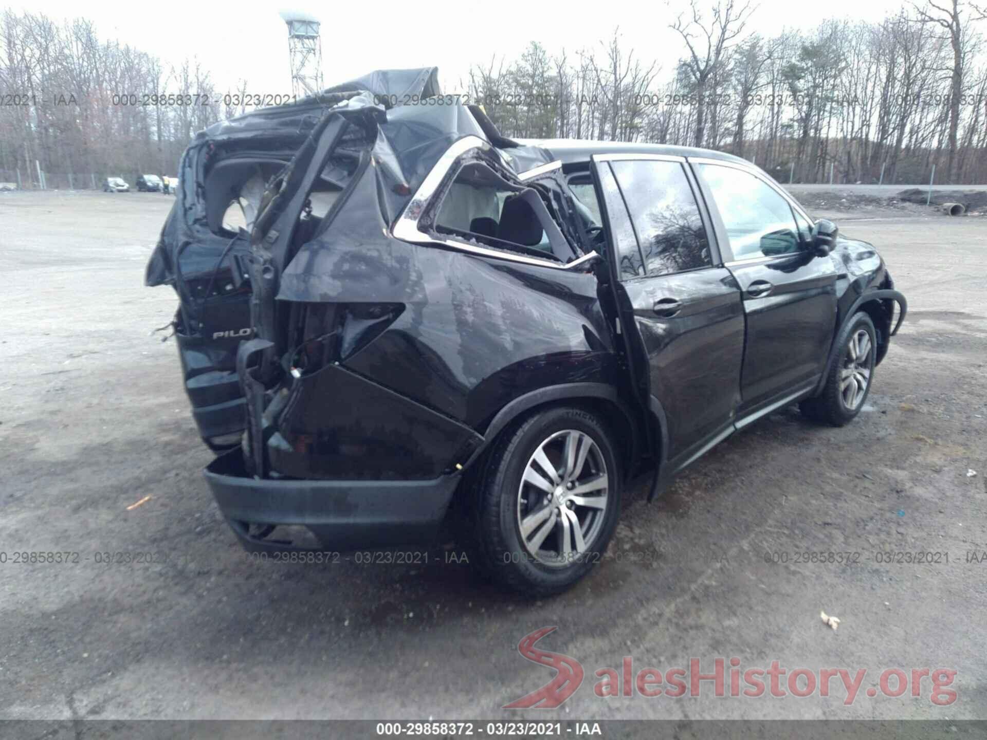 5FNYF6H61GB023084 2016 HONDA PILOT