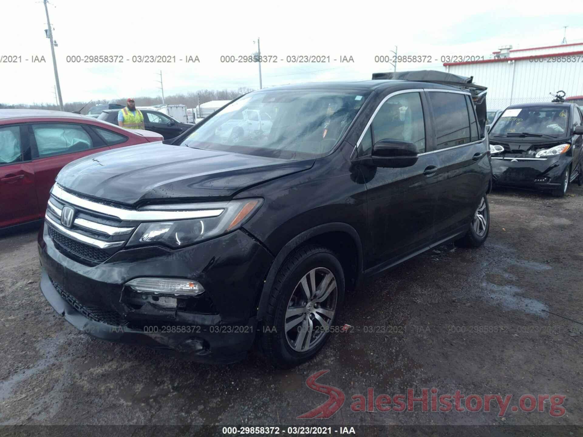 5FNYF6H61GB023084 2016 HONDA PILOT