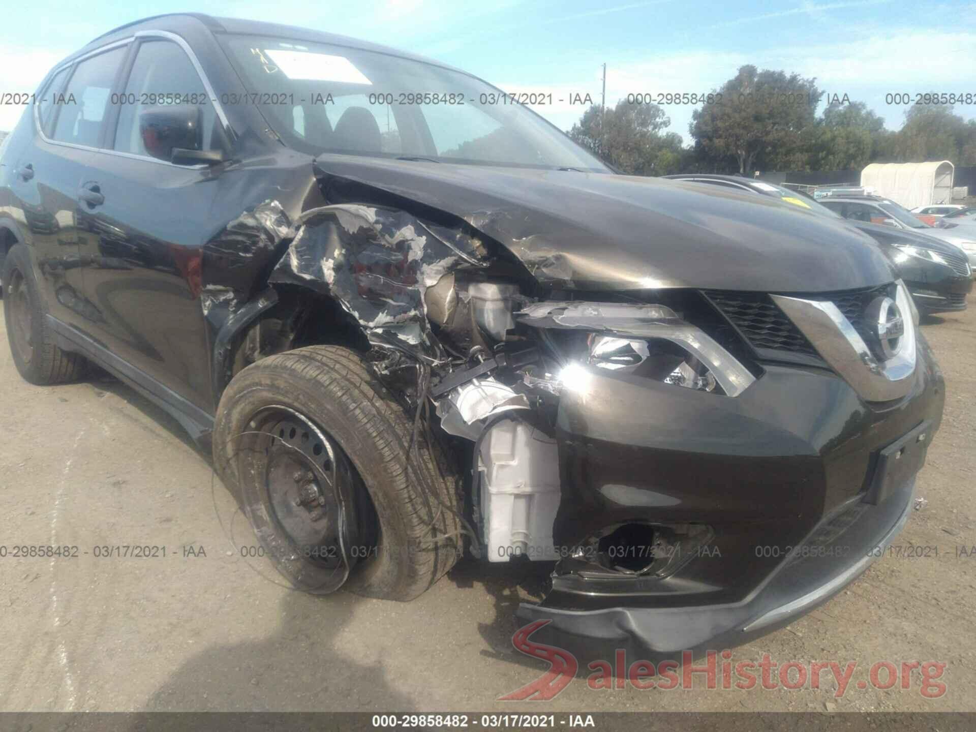 5N1AT2MT9GC756507 2016 NISSAN ROGUE