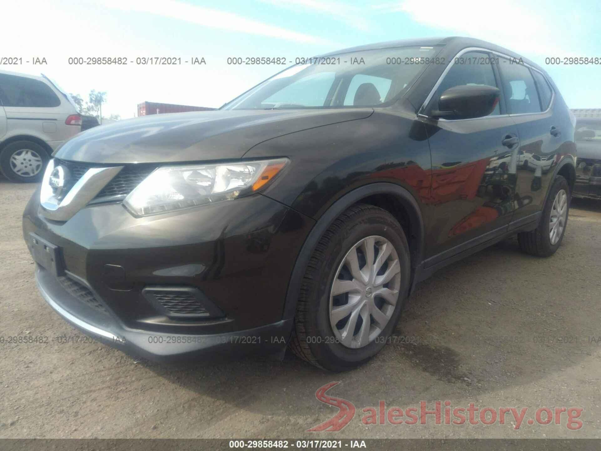 5N1AT2MT9GC756507 2016 NISSAN ROGUE