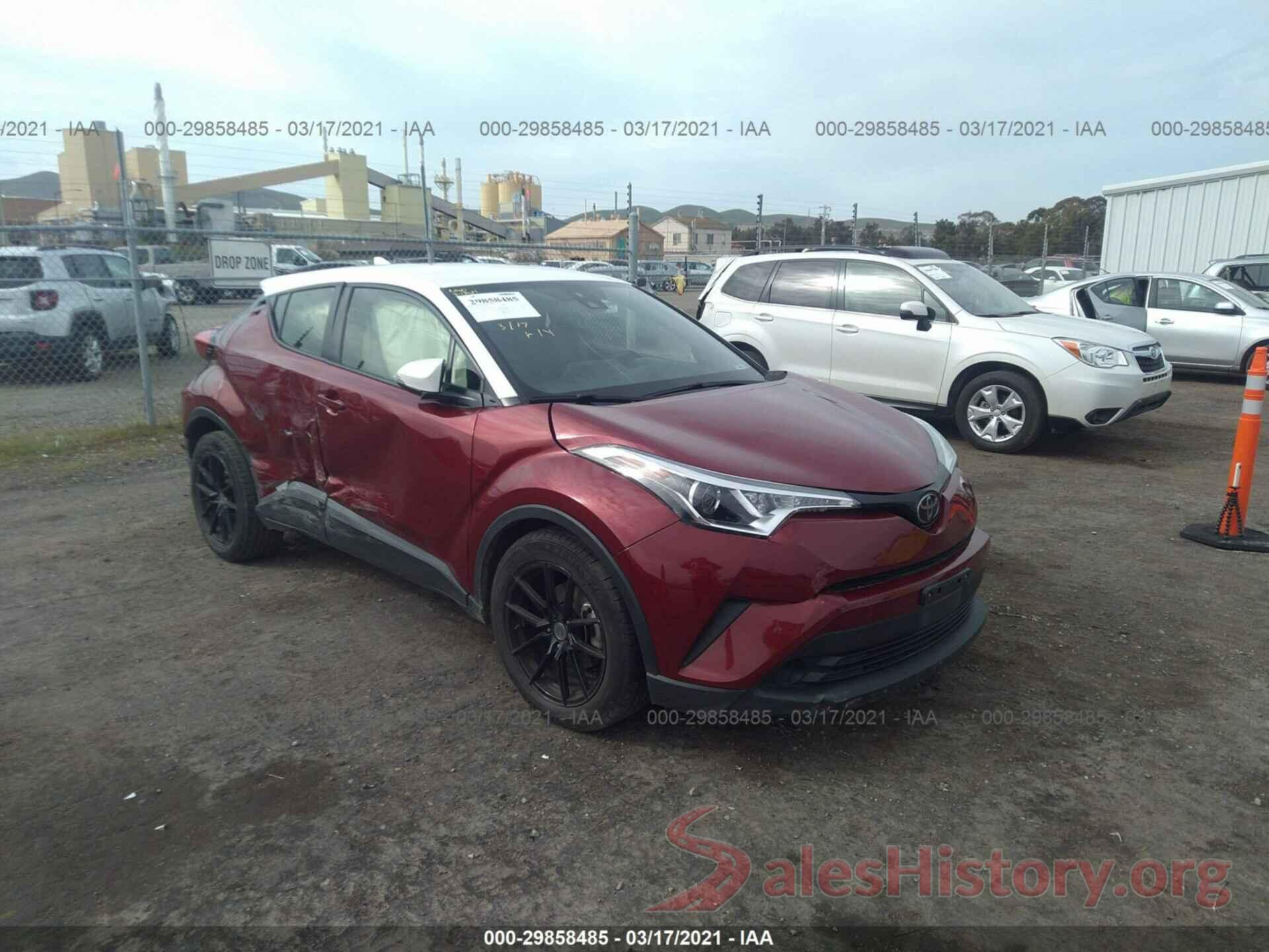 JTNKHMBX6J1008582 2018 TOYOTA C-HR