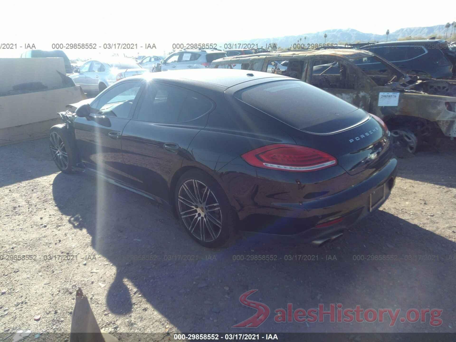 WP0AB2A71GL050663 2016 PORSCHE PANAMERA