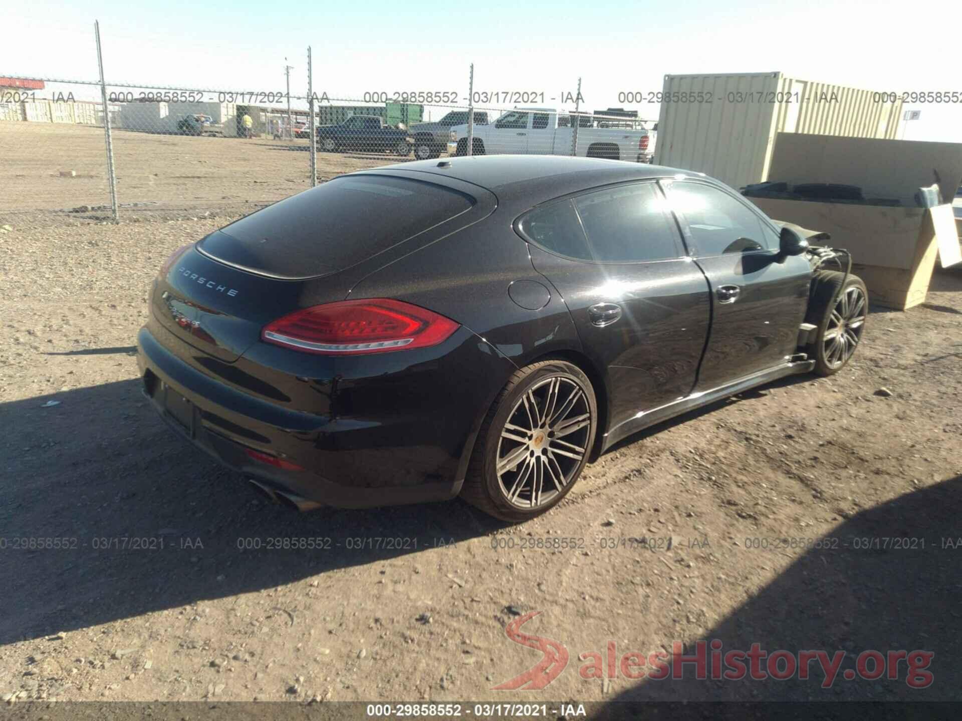 WP0AB2A71GL050663 2016 PORSCHE PANAMERA