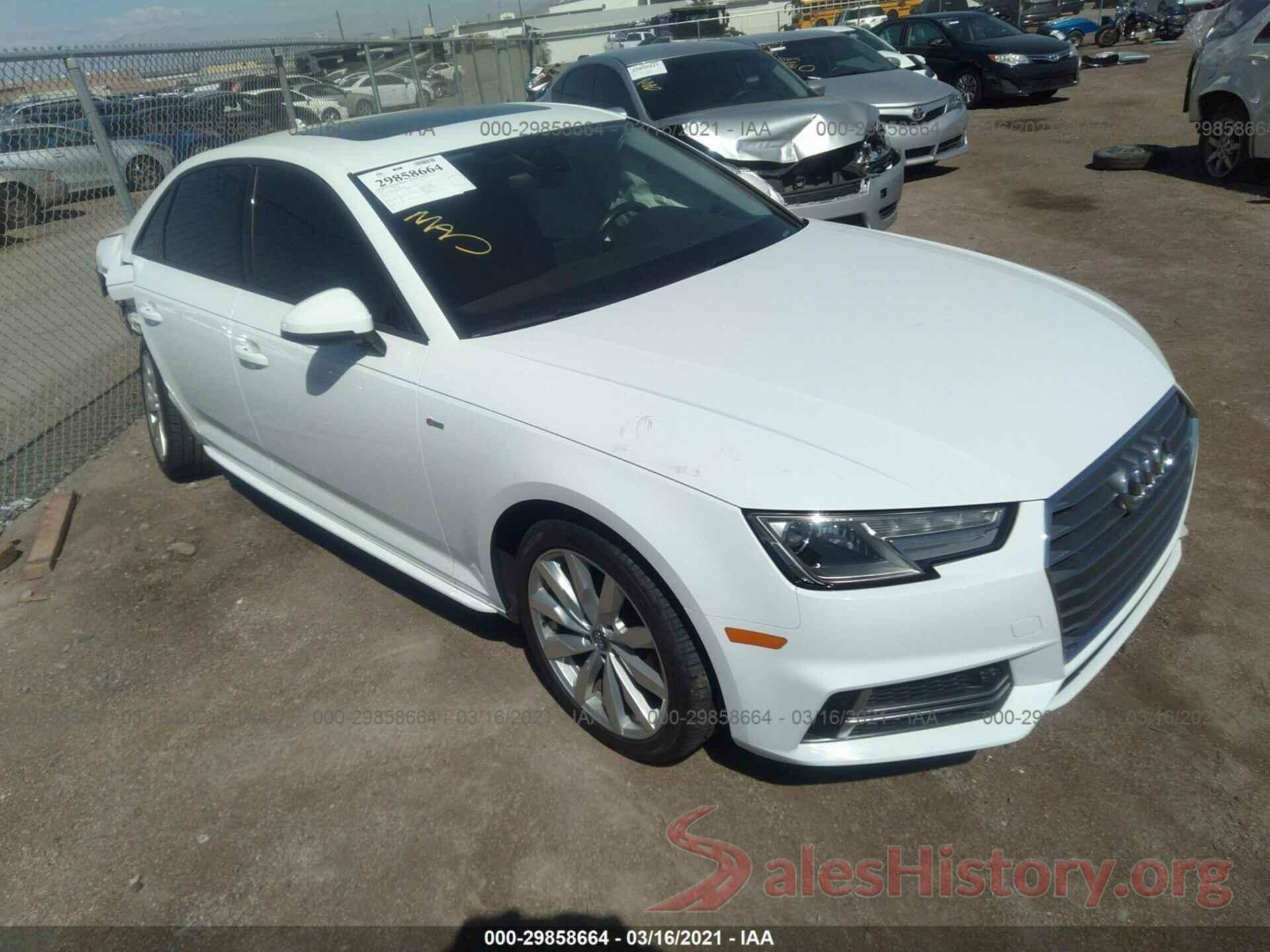 WAUKMAF48JA008708 2018 AUDI A4