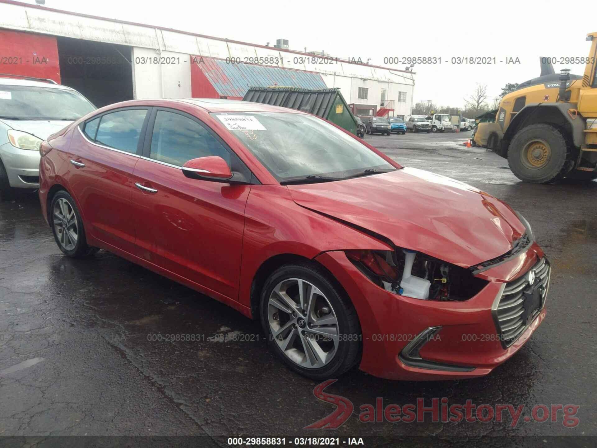 5NPD84LF9HH044613 2017 HYUNDAI ELANTRA