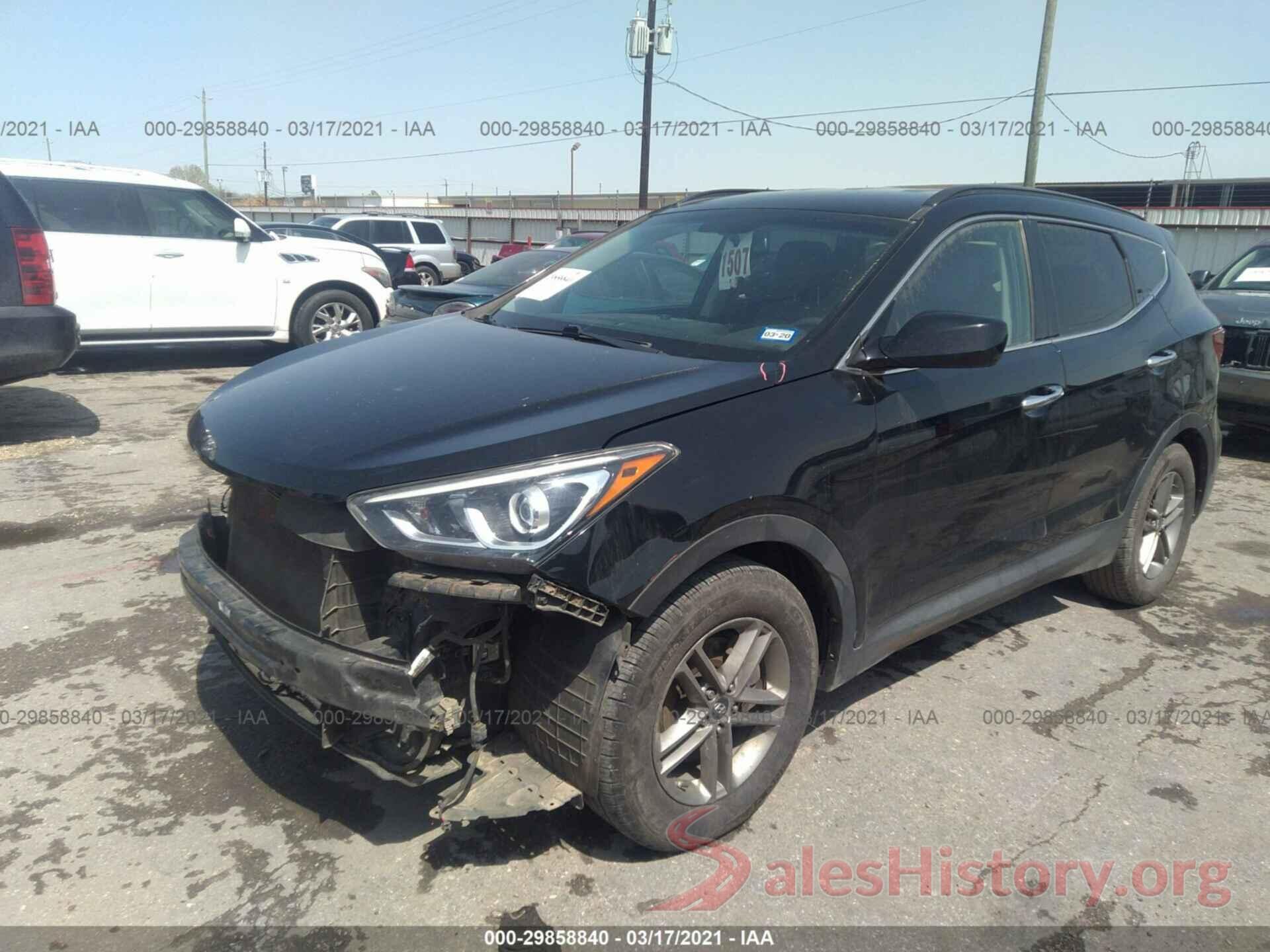 5NMZU3LB9HH002934 2017 HYUNDAI SANTA FE SPORT