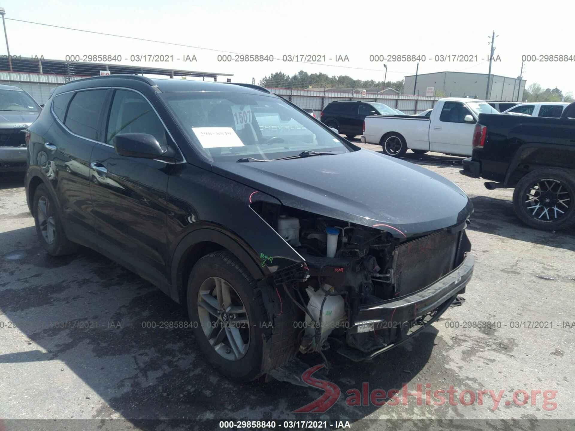 5NMZU3LB9HH002934 2017 HYUNDAI SANTA FE SPORT