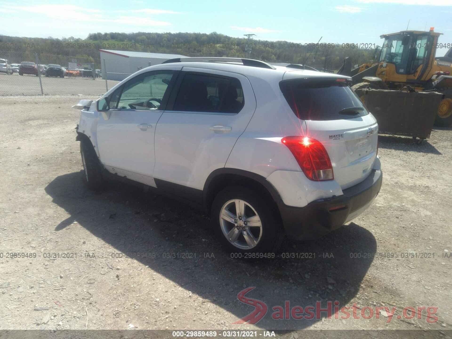 KL7CJLSB6GB640980 2016 CHEVROLET TRAX