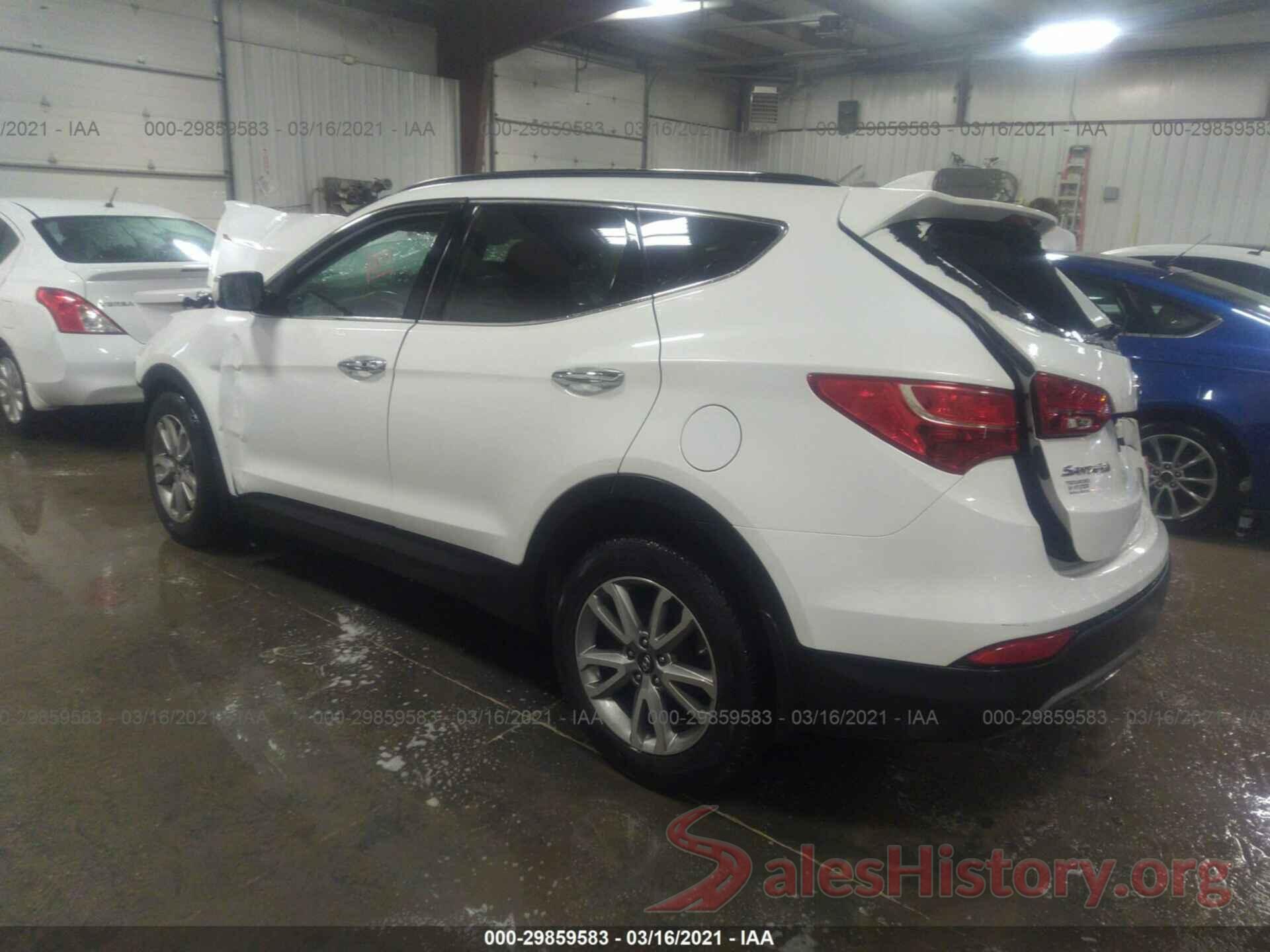 5XYZUDLA1GG319841 2016 HYUNDAI SANTA FE SPORT