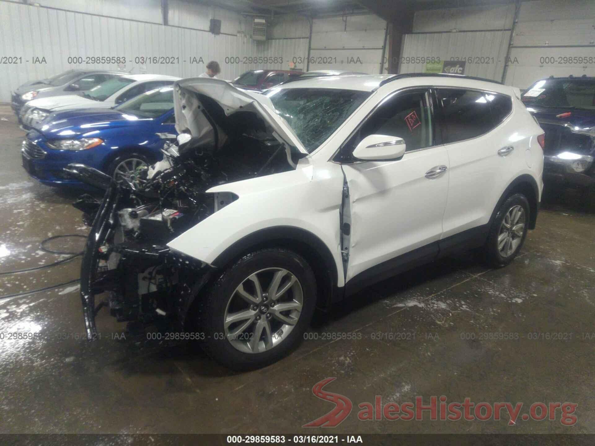 5XYZUDLA1GG319841 2016 HYUNDAI SANTA FE SPORT