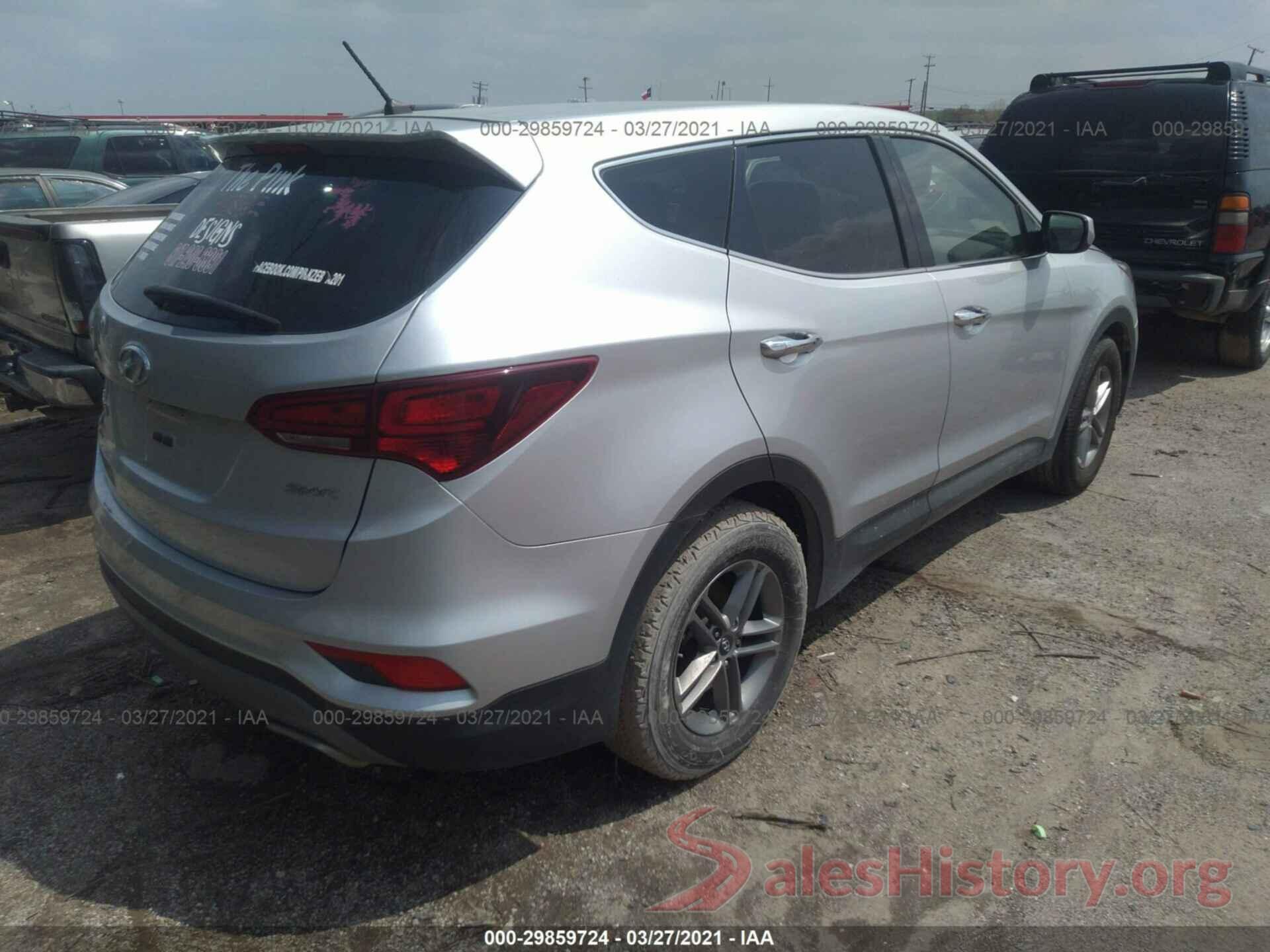 5XYZT3LB3JG568977 2018 HYUNDAI SANTA FE SPORT