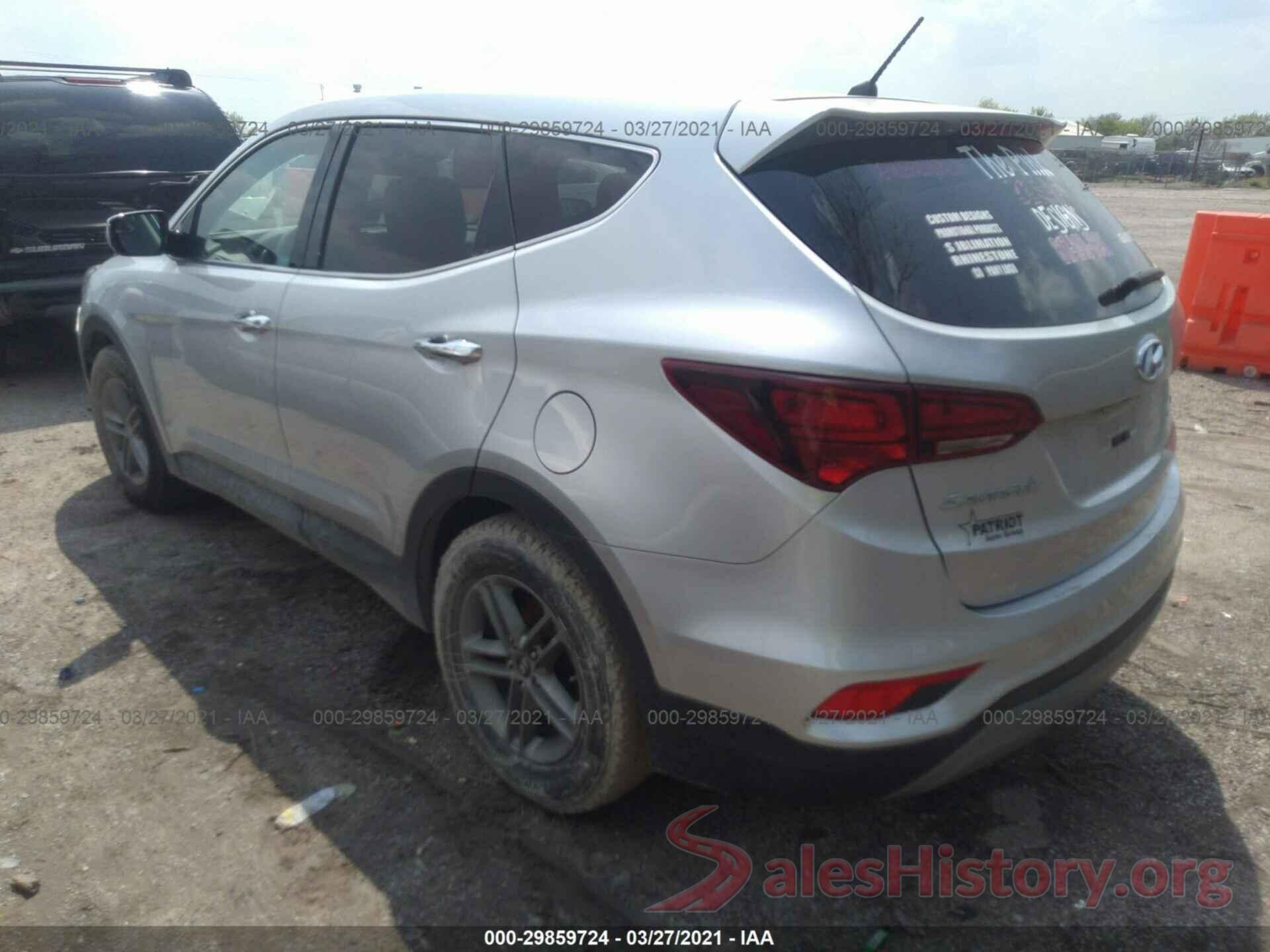 5XYZT3LB3JG568977 2018 HYUNDAI SANTA FE SPORT