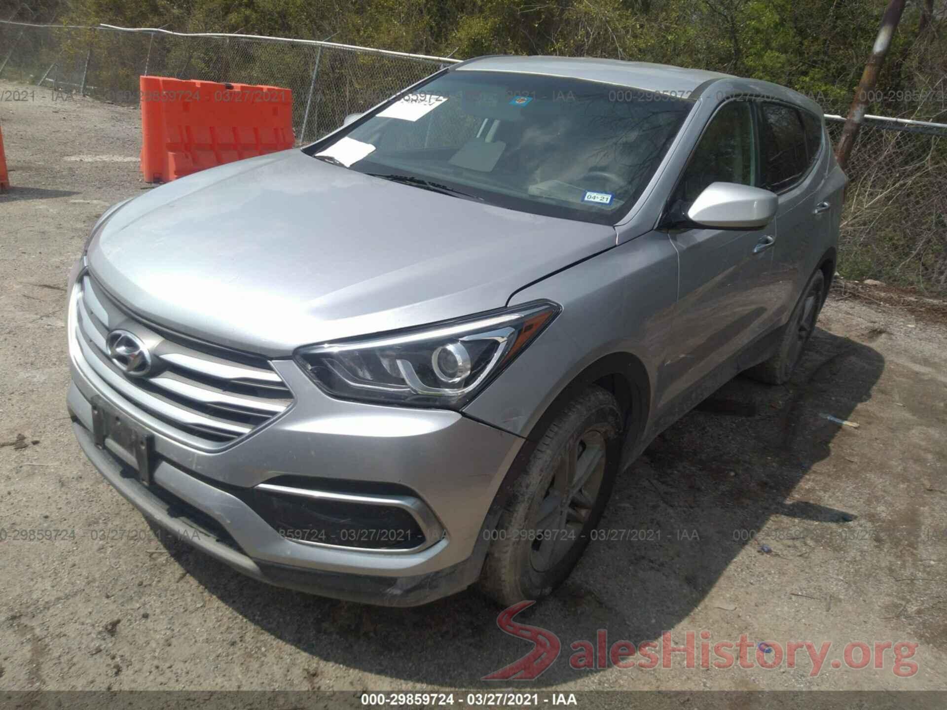 5XYZT3LB3JG568977 2018 HYUNDAI SANTA FE SPORT