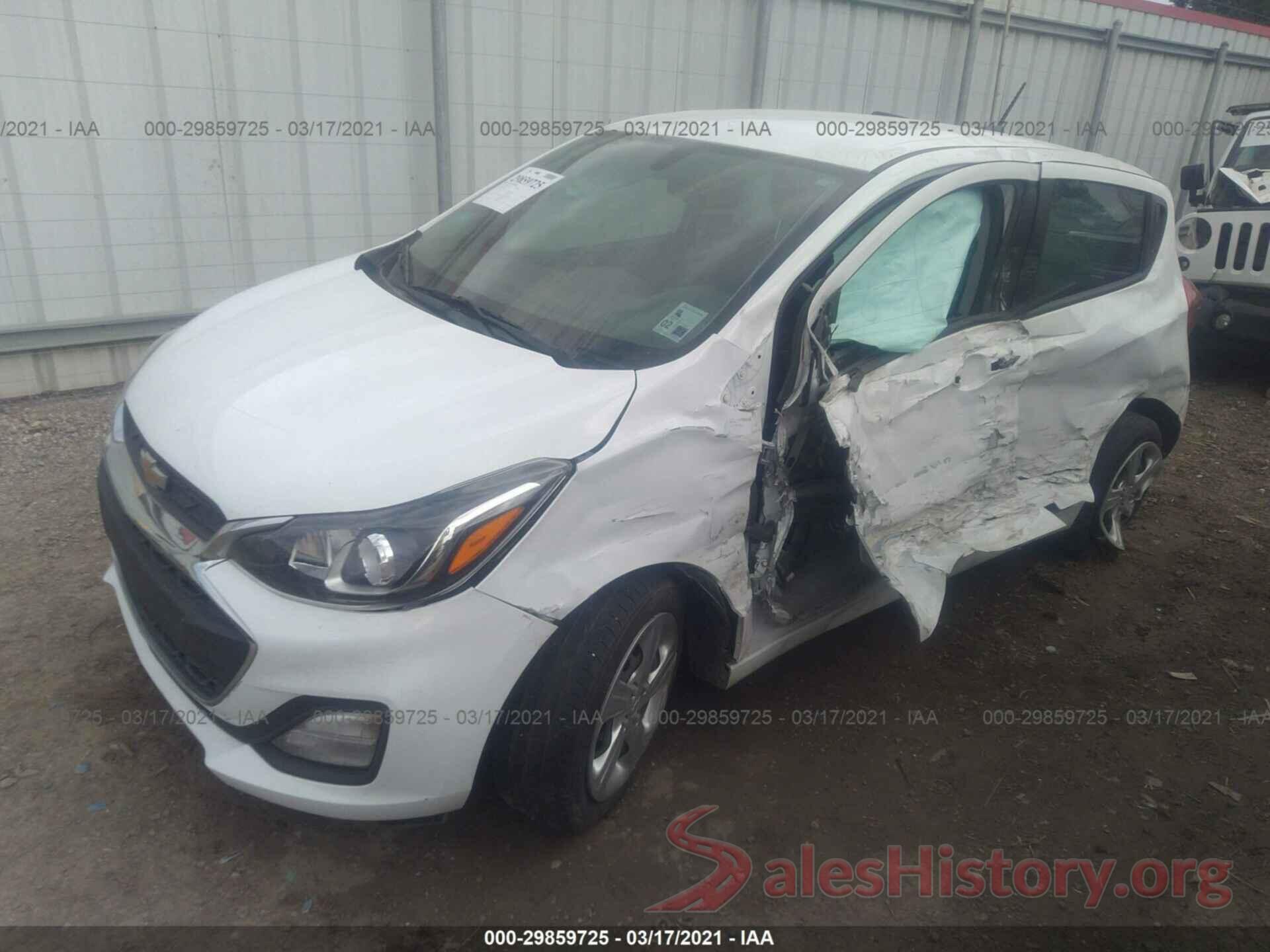 KL8CB6SA6KC741067 2019 CHEVROLET SPARK