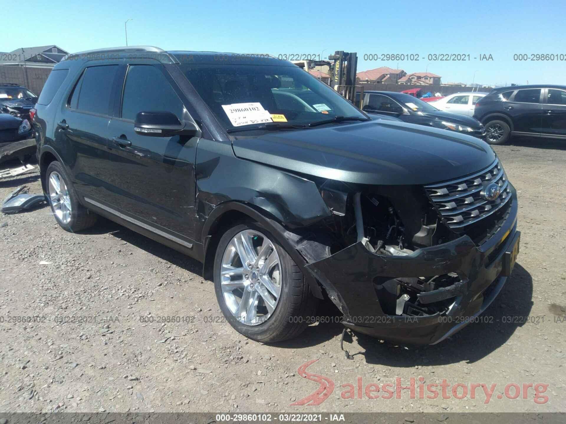 1FM5K8D84GGA35006 2016 FORD EXPLORER