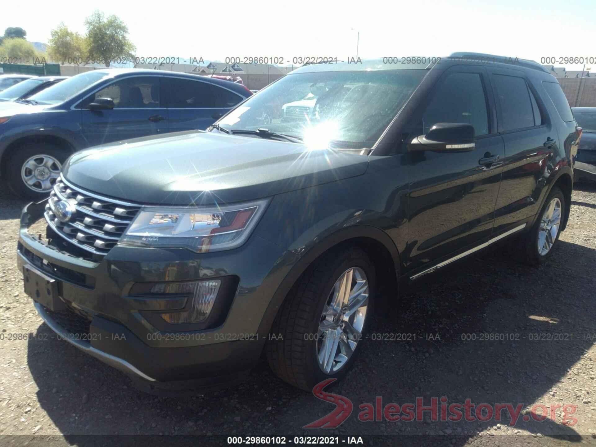 1FM5K8D84GGA35006 2016 FORD EXPLORER