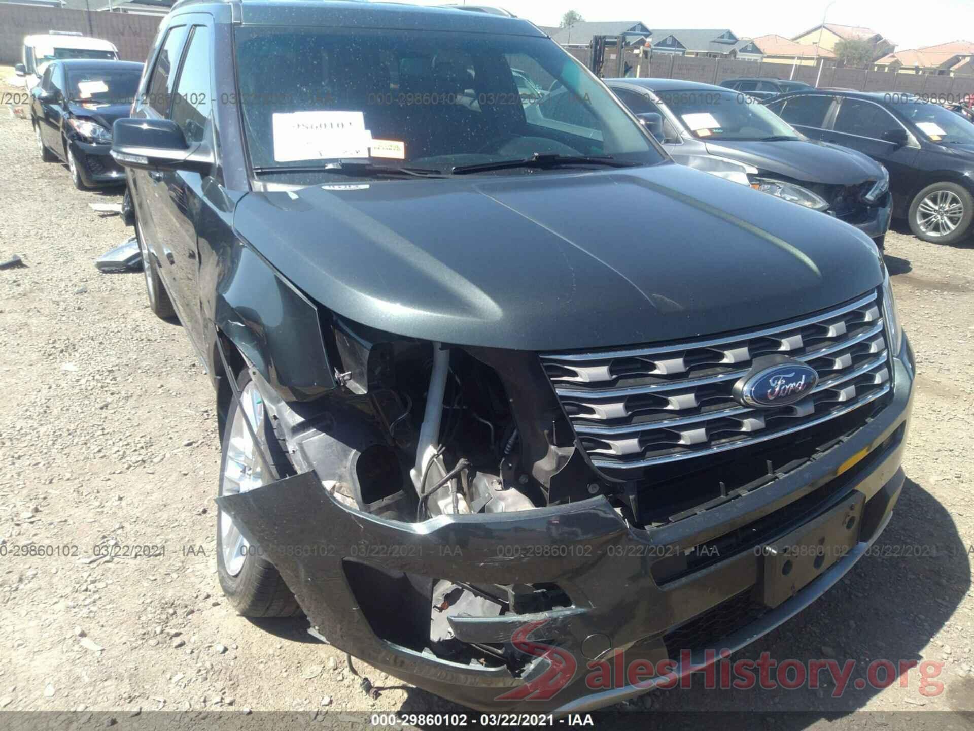 1FM5K8D84GGA35006 2016 FORD EXPLORER