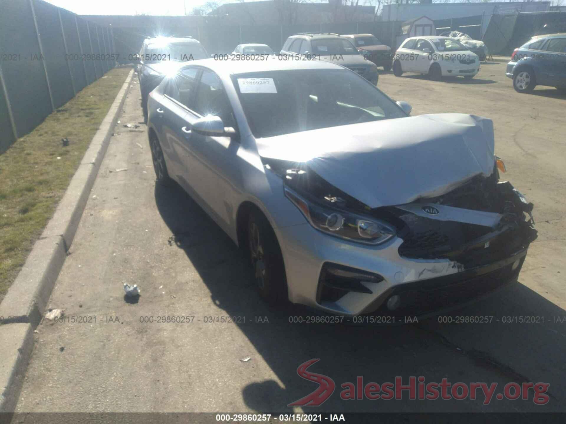 3KPF24AD7LE245211 2020 KIA FORTE