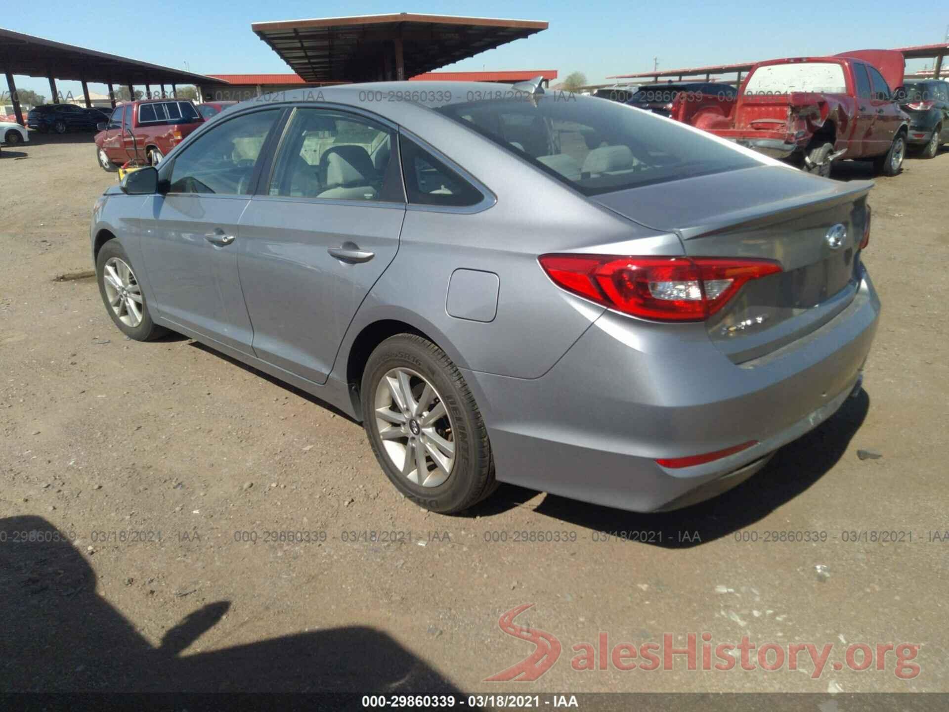 5NPE24AFXHH561797 2017 HYUNDAI SONATA