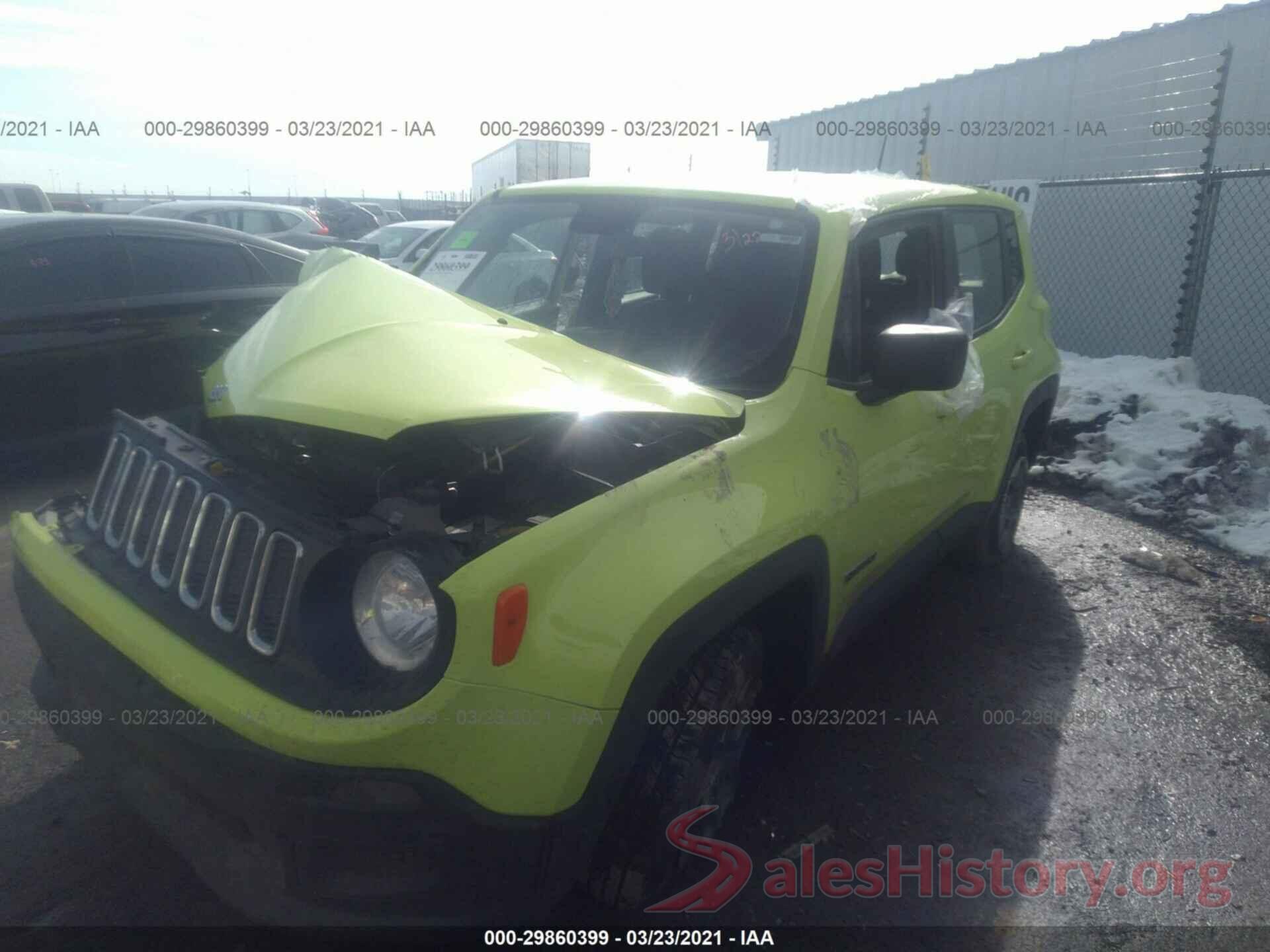 ZACCJBAB6HPG01067 2017 JEEP RENEGADE