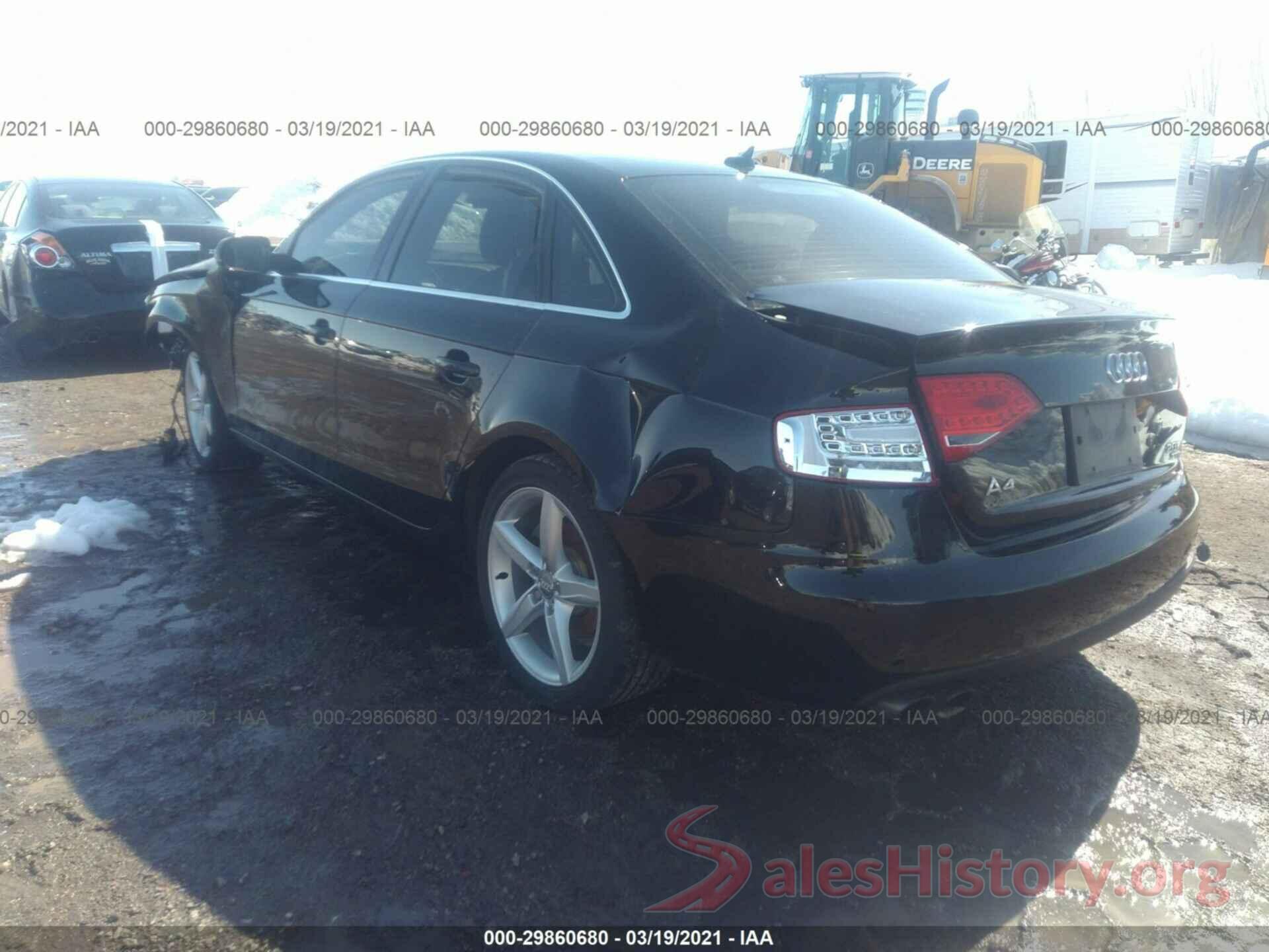 2FMPK4J94GBC58264 2012 AUDI A4