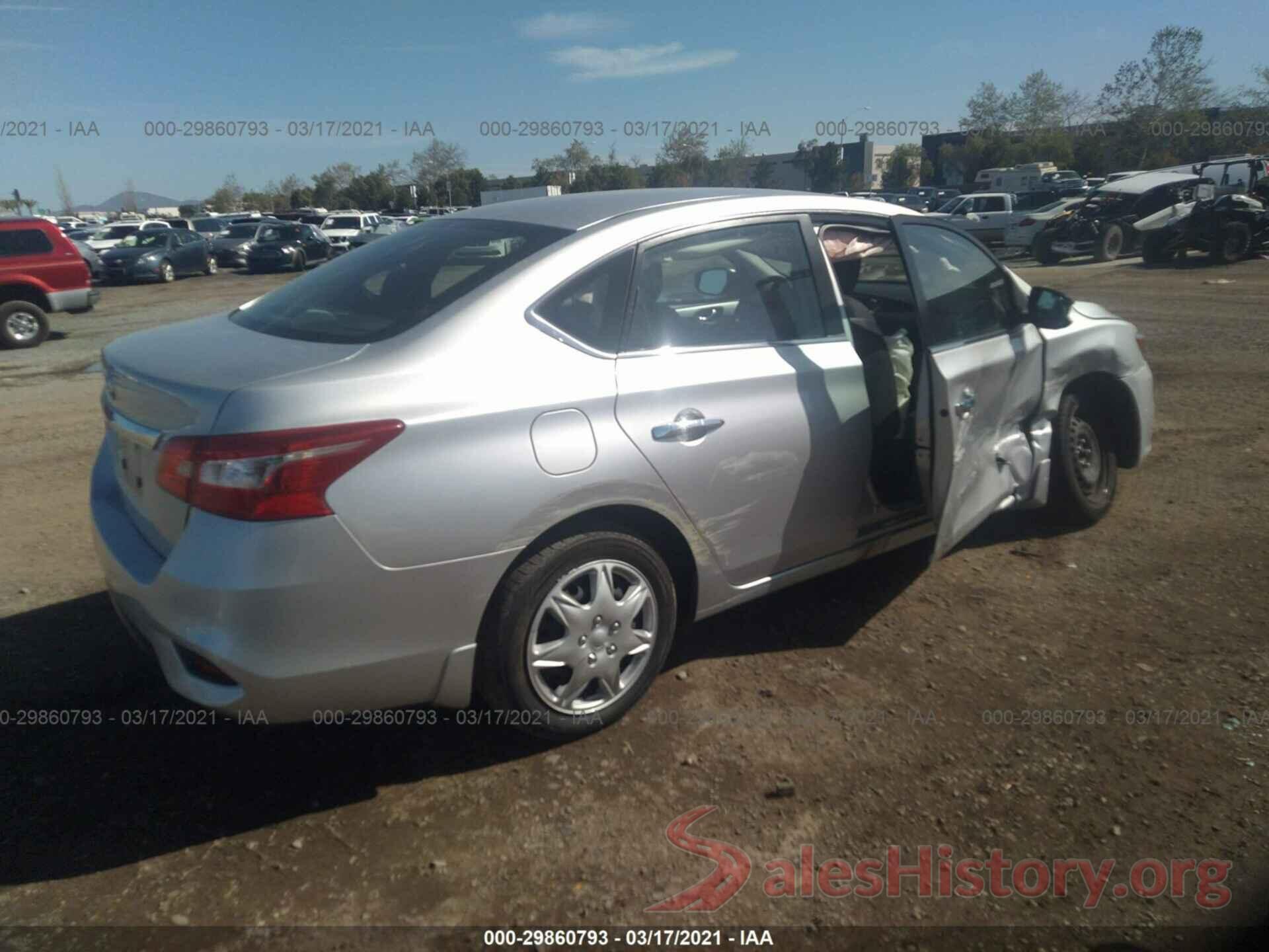 3N1AB7AP0HY284267 2017 NISSAN SENTRA