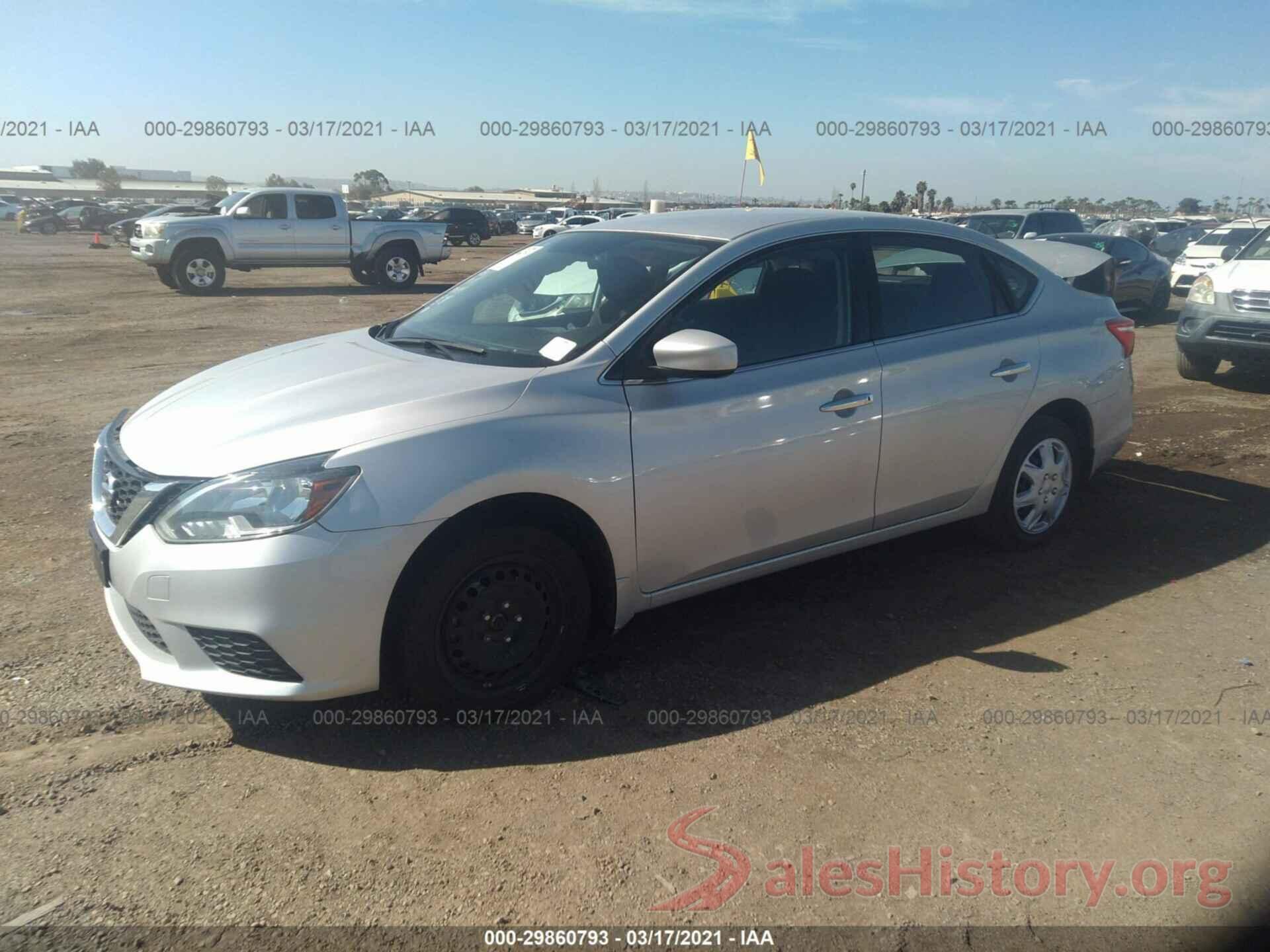 3N1AB7AP0HY284267 2017 NISSAN SENTRA