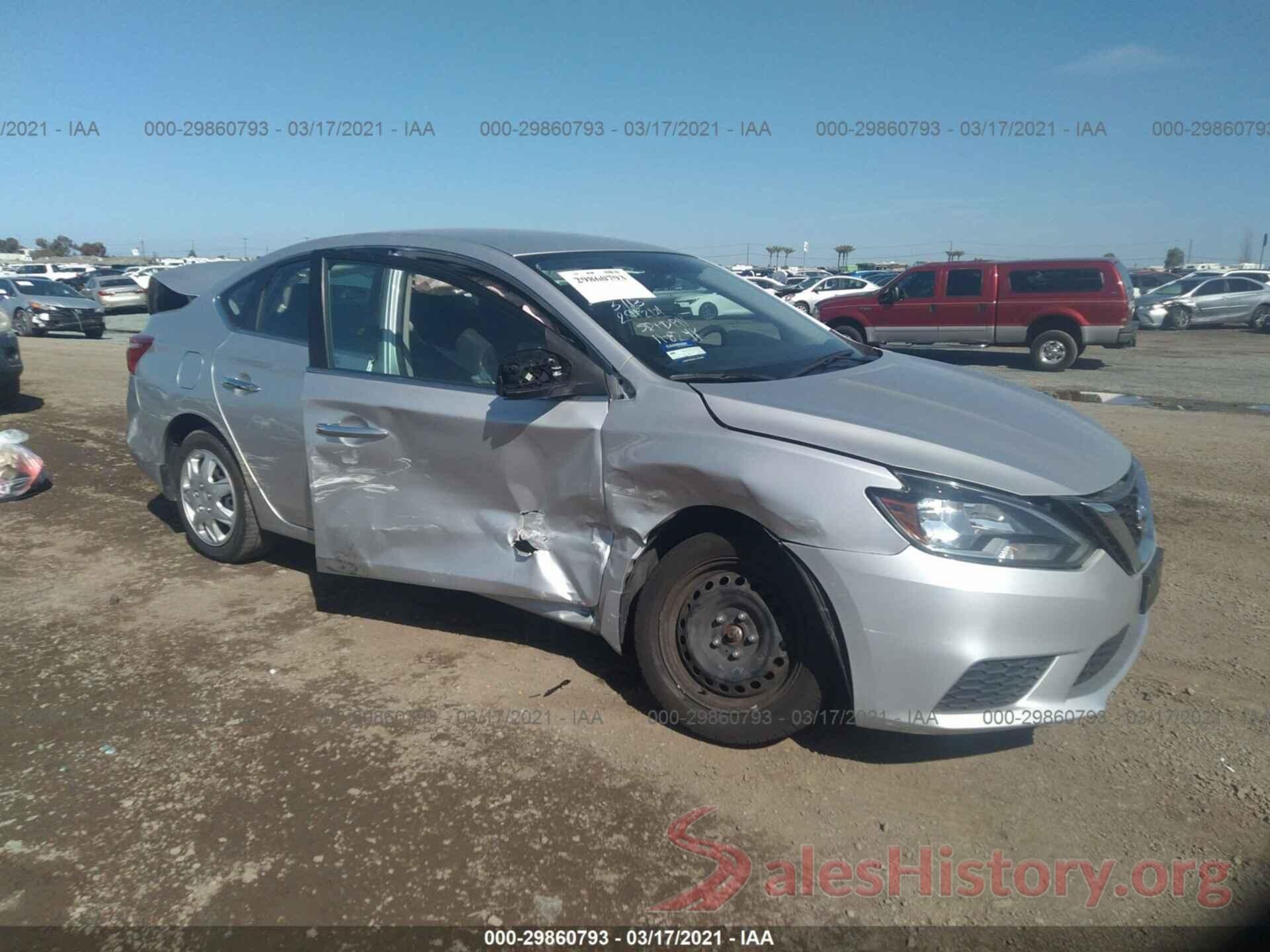 3N1AB7AP0HY284267 2017 NISSAN SENTRA