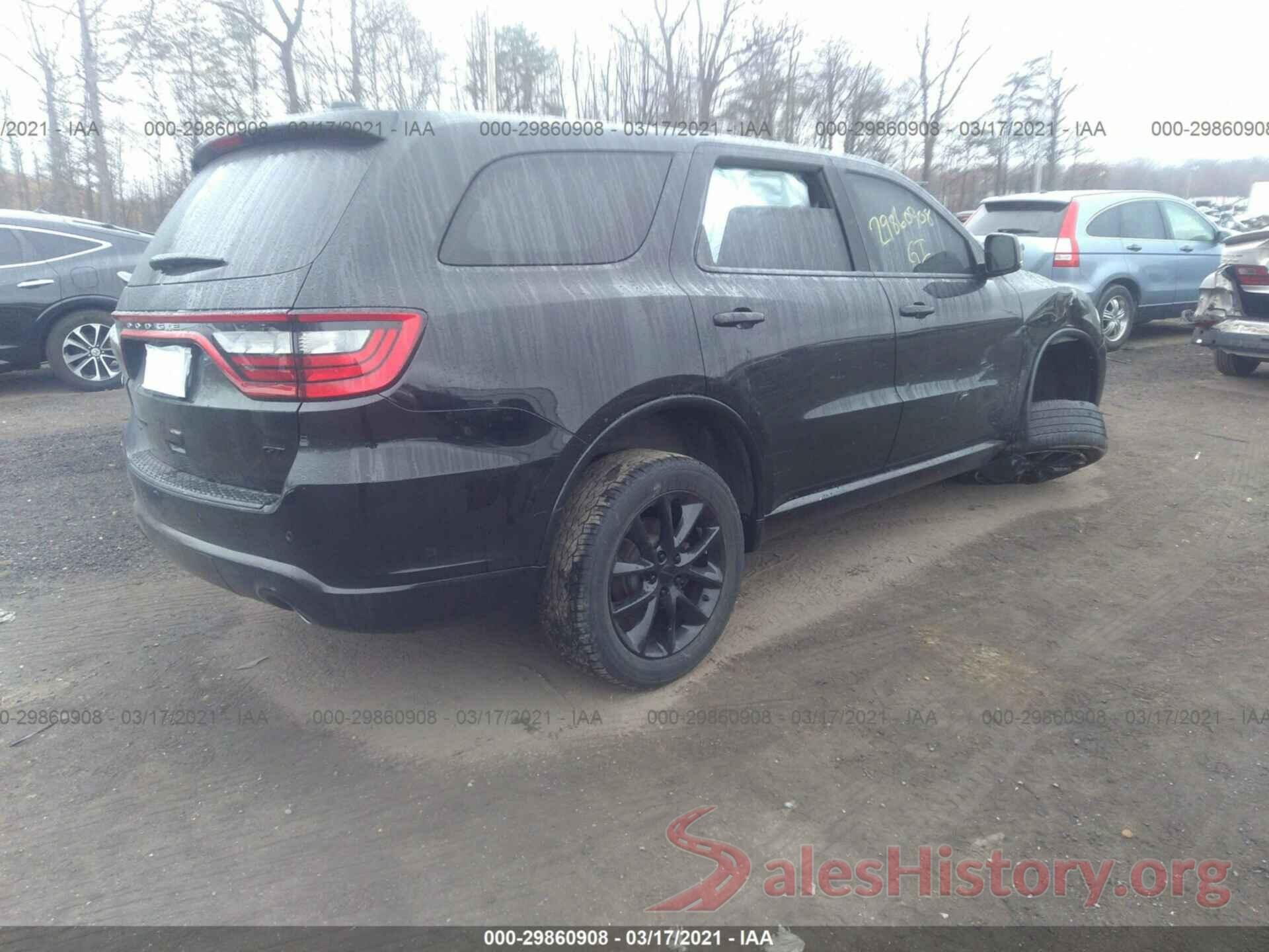 1C4RDJDG7HC814567 2017 DODGE DURANGO