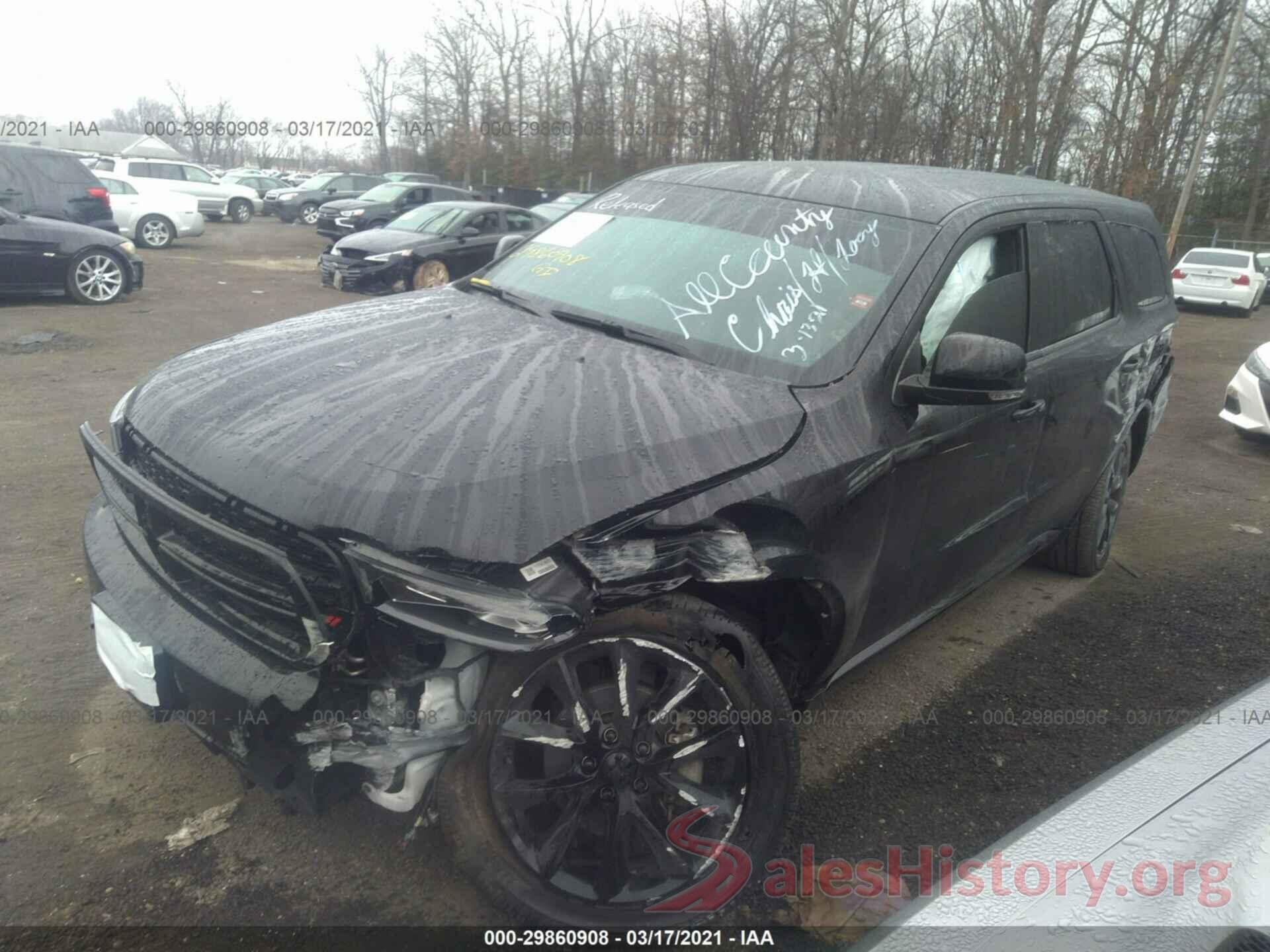 1C4RDJDG7HC814567 2017 DODGE DURANGO