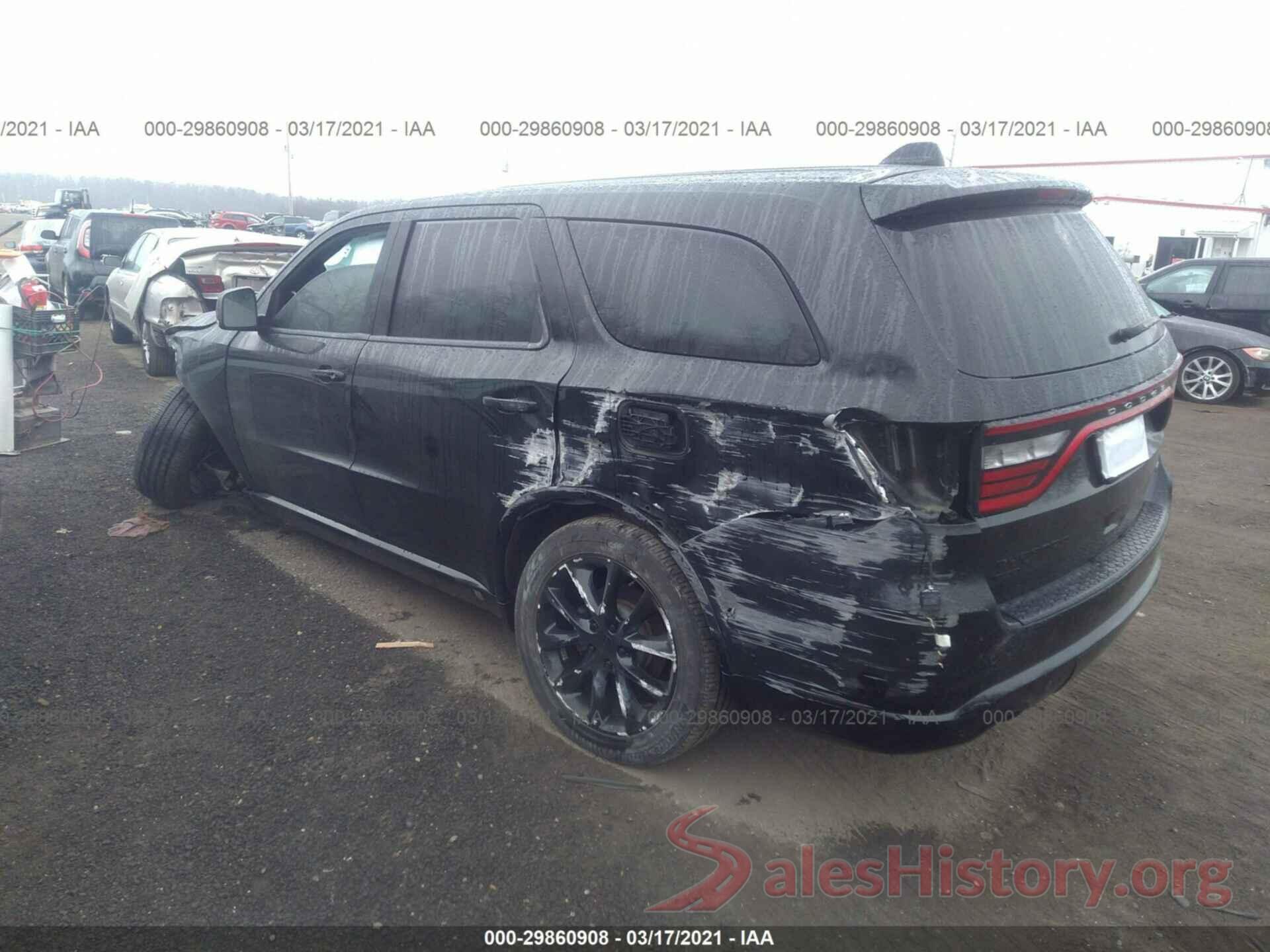 1C4RDJDG7HC814567 2017 DODGE DURANGO