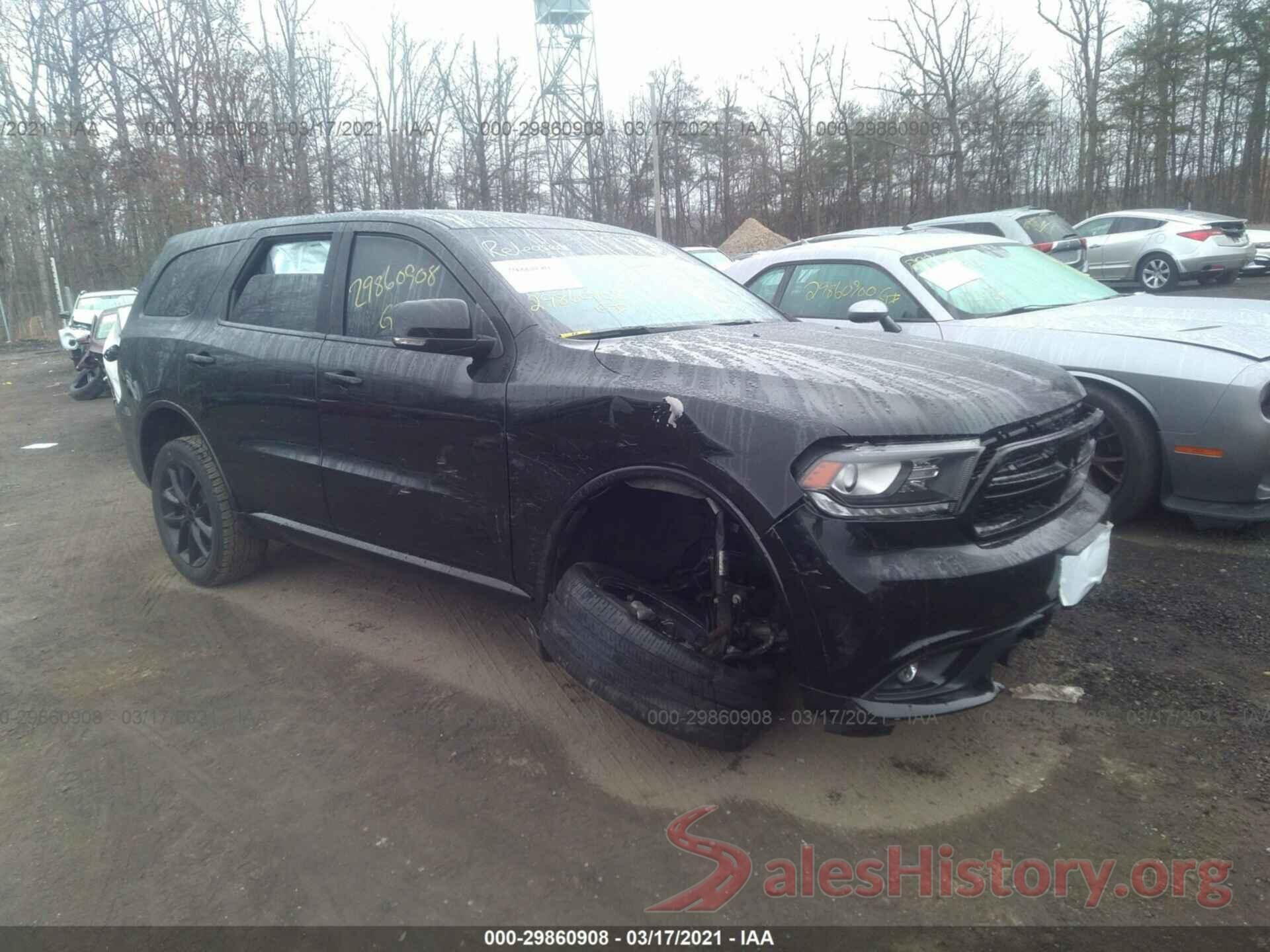 1C4RDJDG7HC814567 2017 DODGE DURANGO