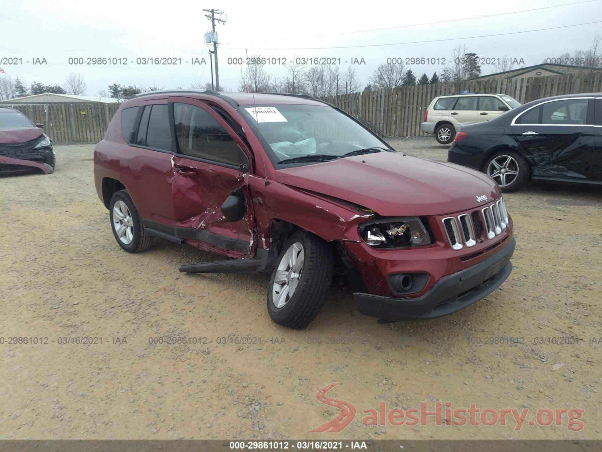 1C4NJCBA4GD811071 2016 JEEP COMPASS