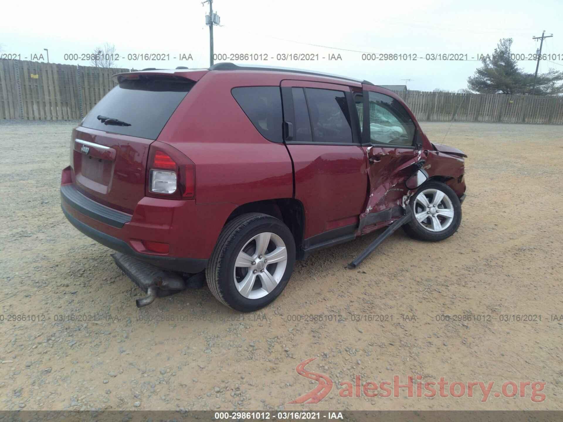 1C4NJCBA4GD811071 2016 JEEP COMPASS