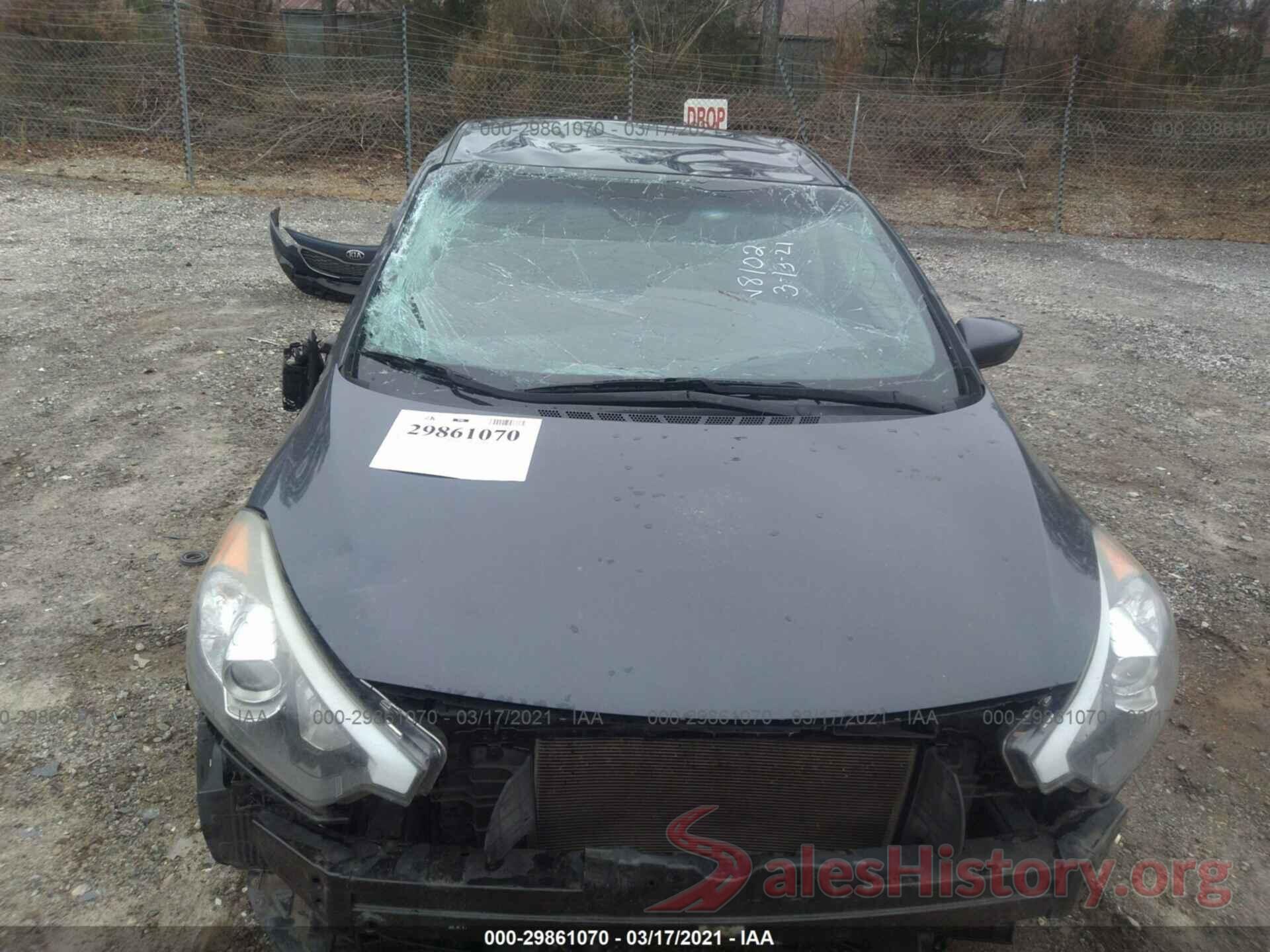 KNAFK4A60G5488102 2016 KIA FORTE