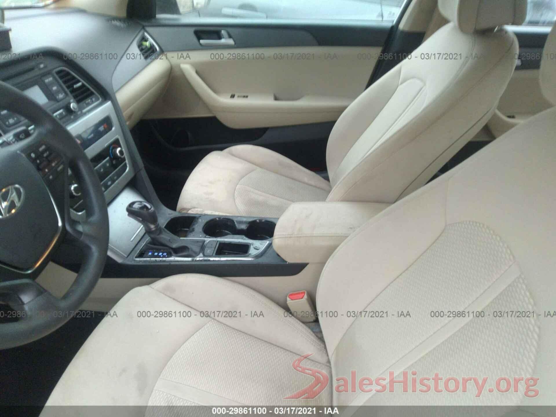 5NPE24AF9GH417088 2016 HYUNDAI SONATA