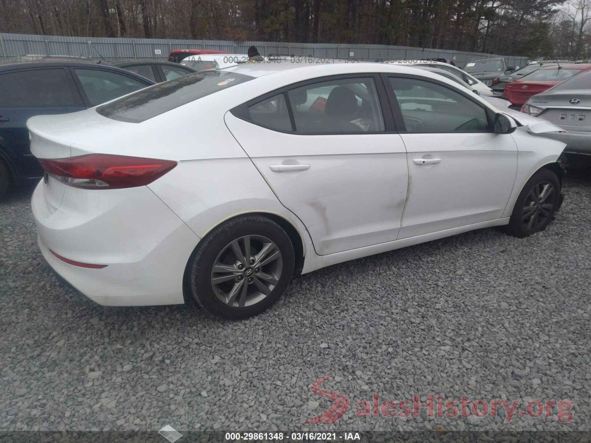 5NPD84LF3HH121931 2017 HYUNDAI ELANTRA