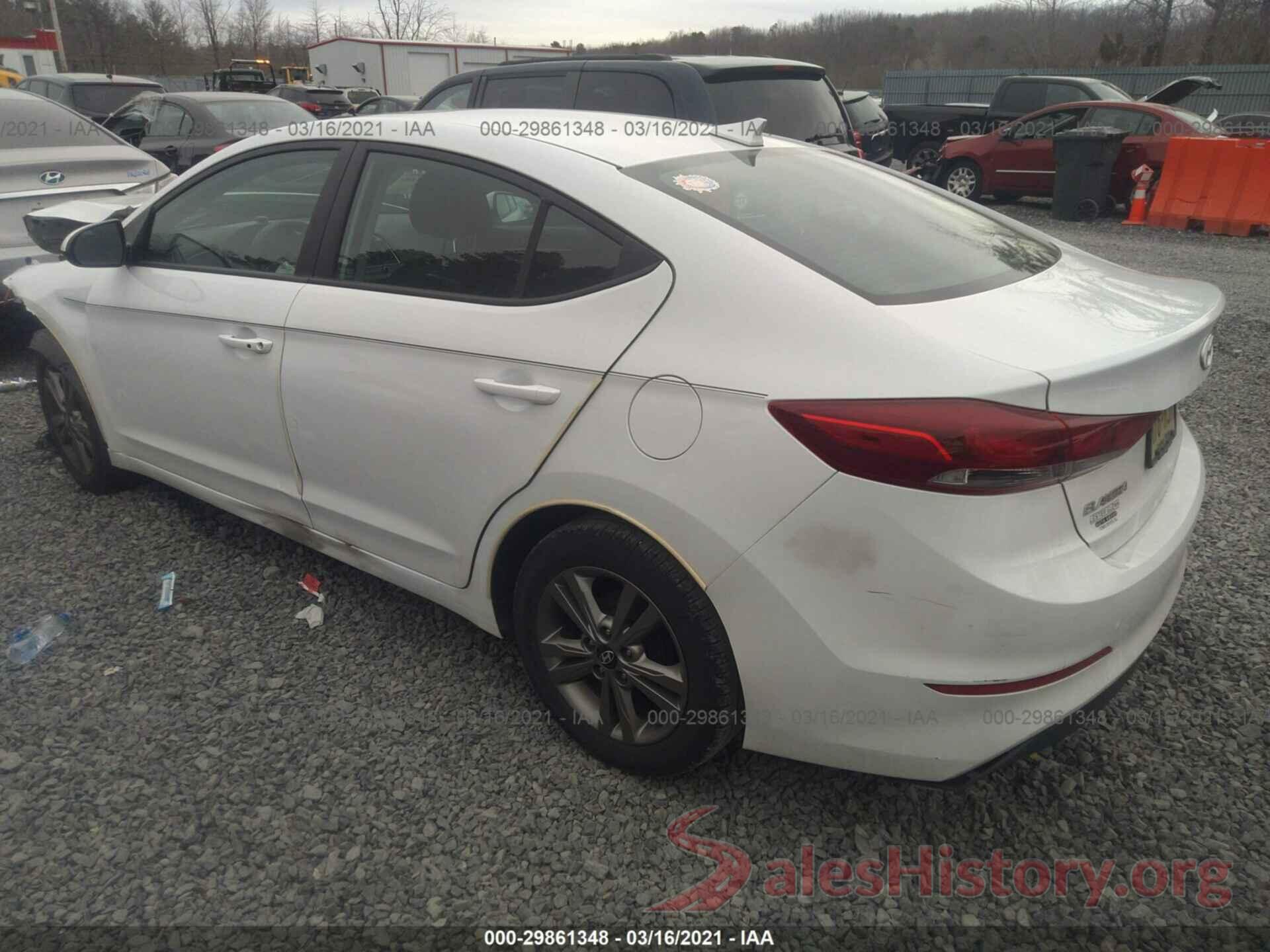 5NPD84LF3HH121931 2017 HYUNDAI ELANTRA