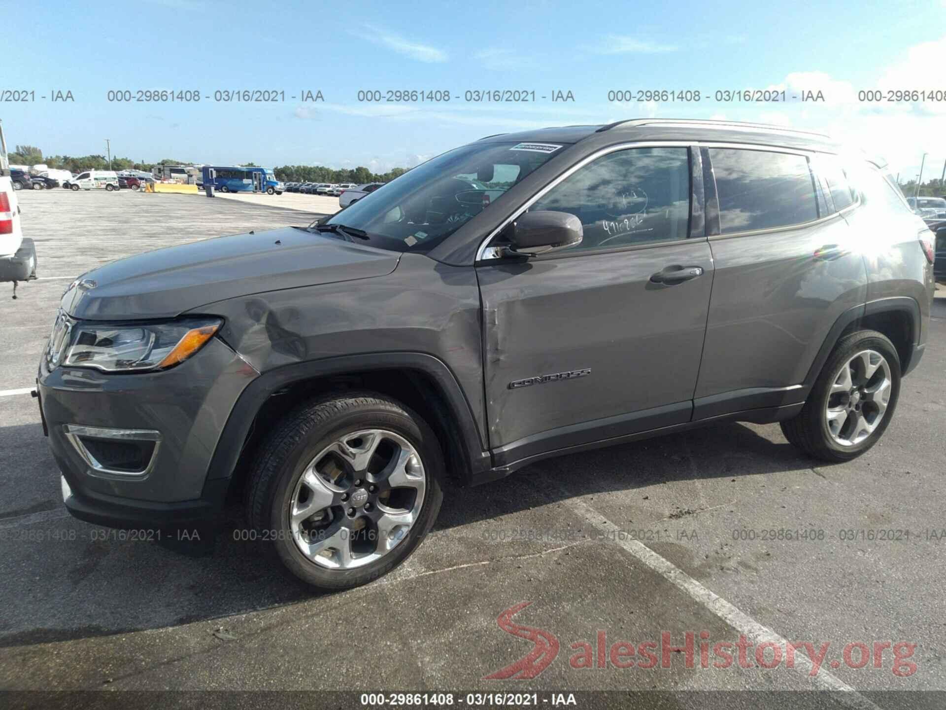 3C4NJDCB1KT791054 2019 JEEP COMPASS