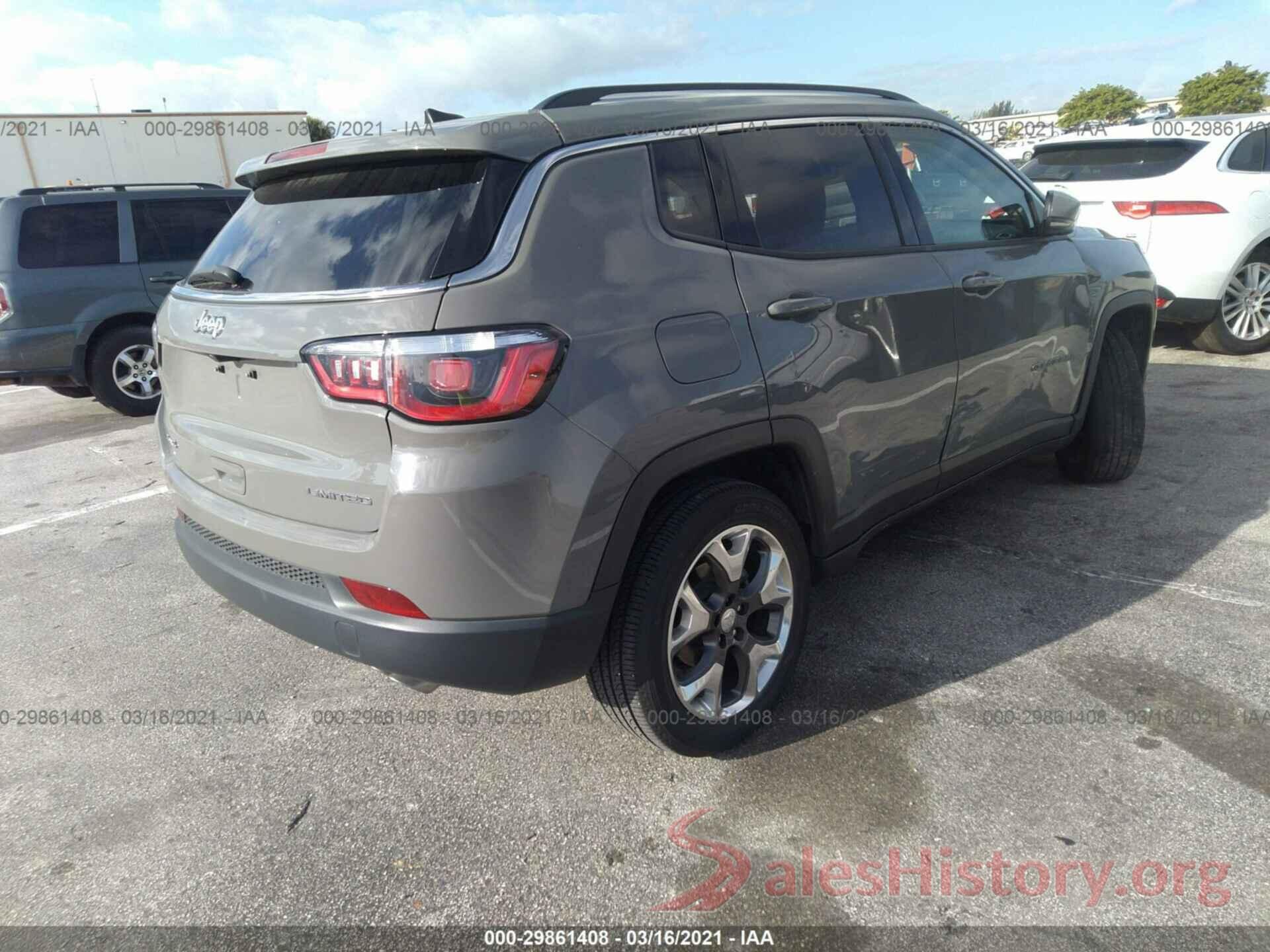 3C4NJDCB1KT791054 2019 JEEP COMPASS